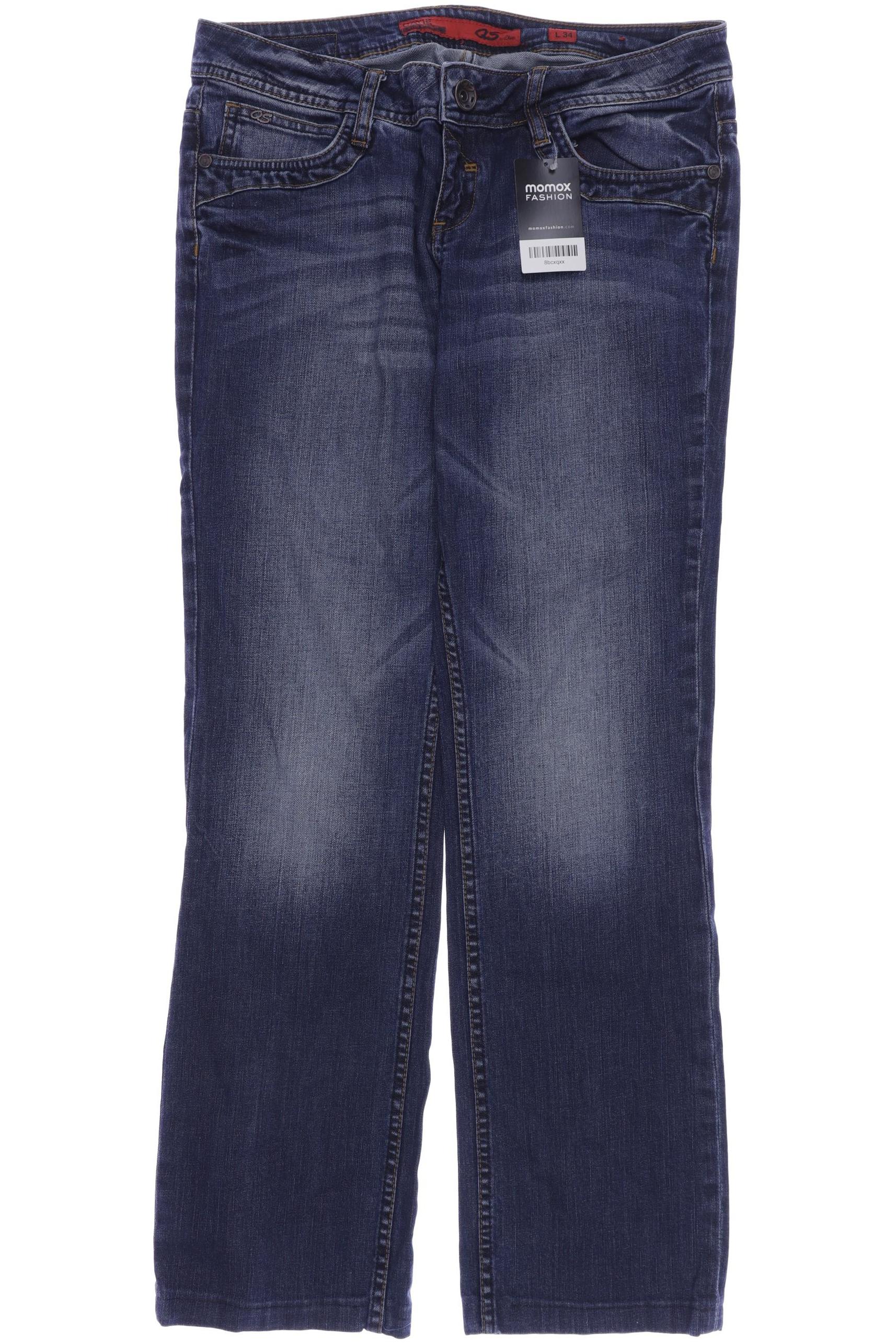 

s.Oliver Damen Jeans, marineblau