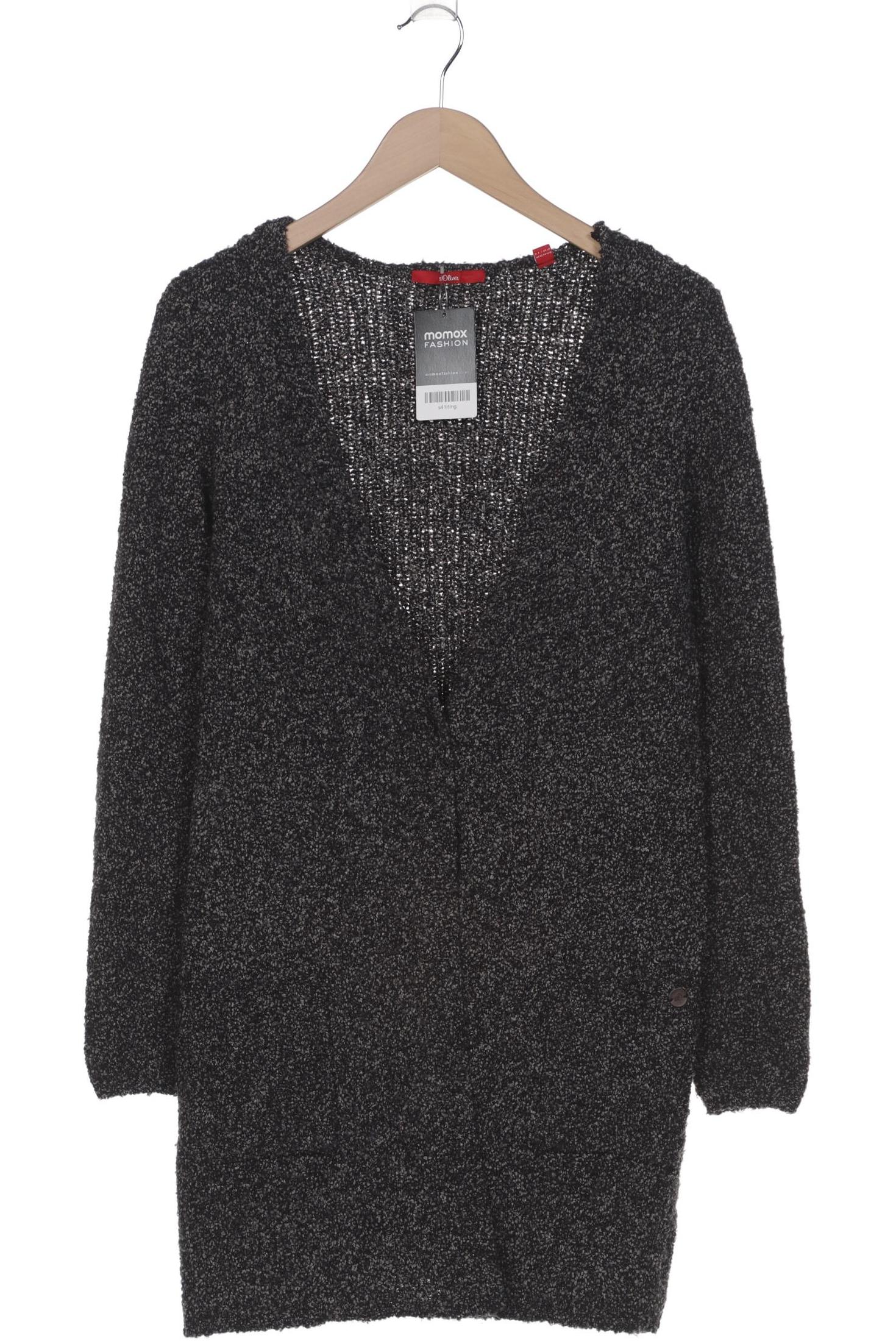 

s.Oliver Damen Strickjacke, grau, Gr. 40
