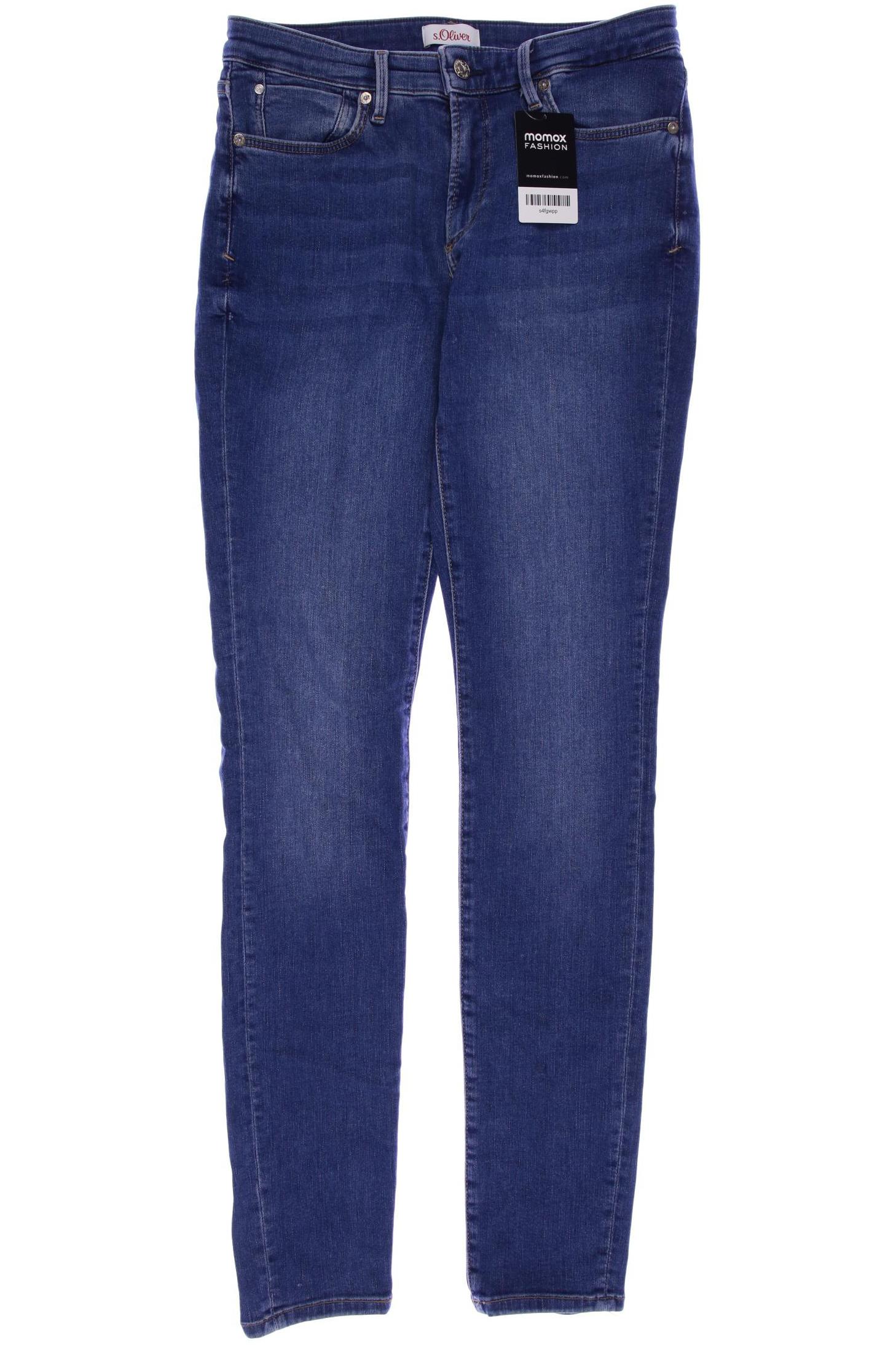 

s.Oliver Damen Jeans, blau