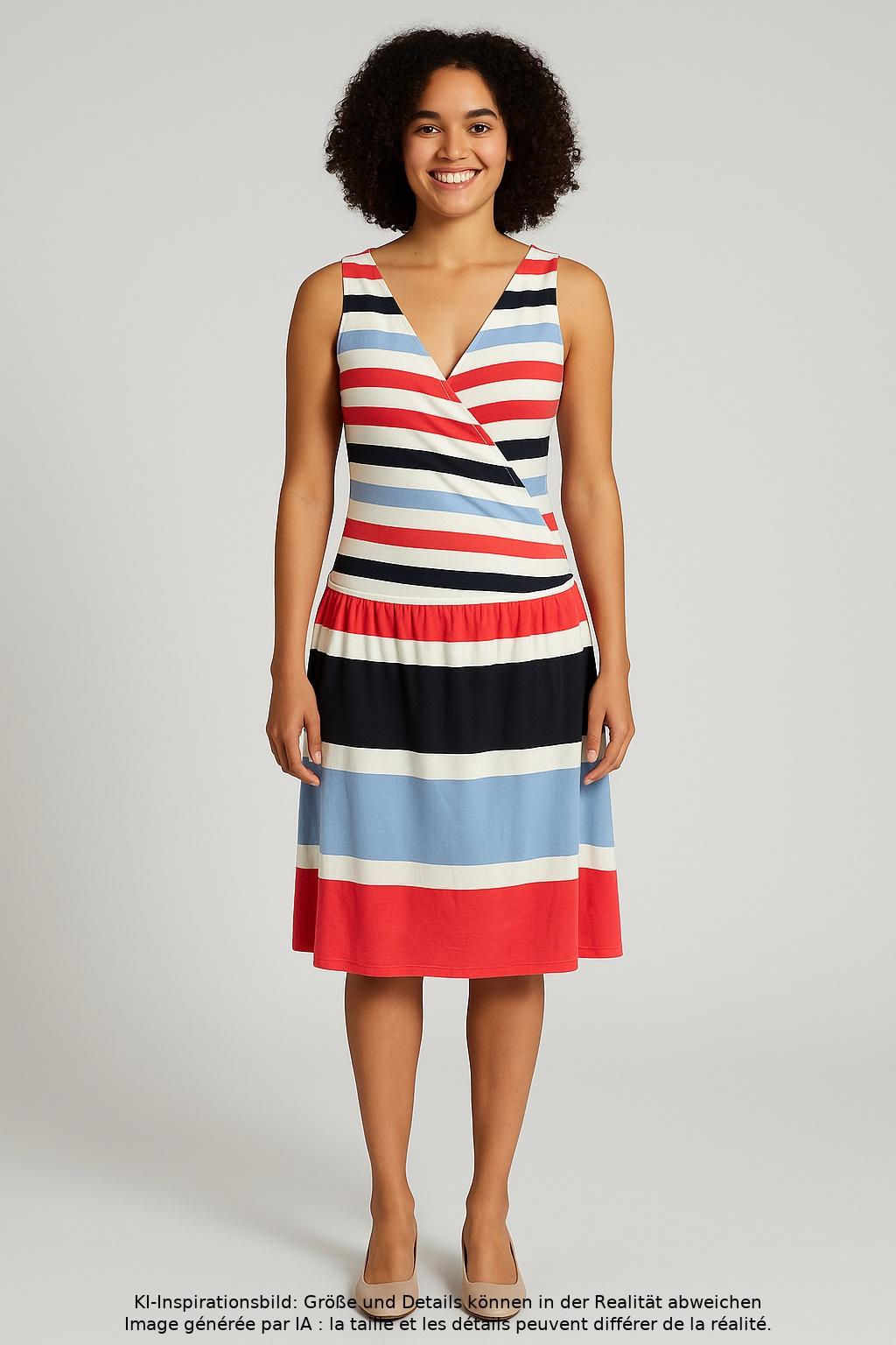 

s.Oliver Damen Kleid, mehrfarbig, Gr. 38