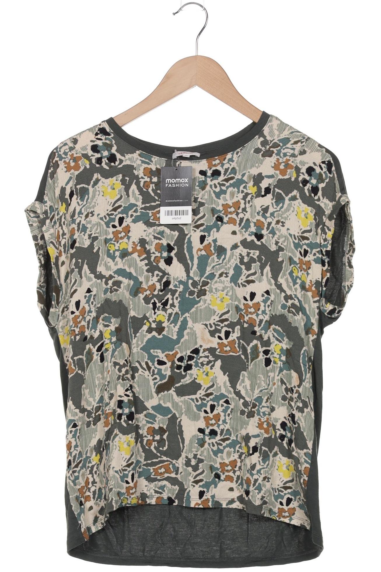 

s.Oliver Damen T-Shirt, grün, Gr. 38