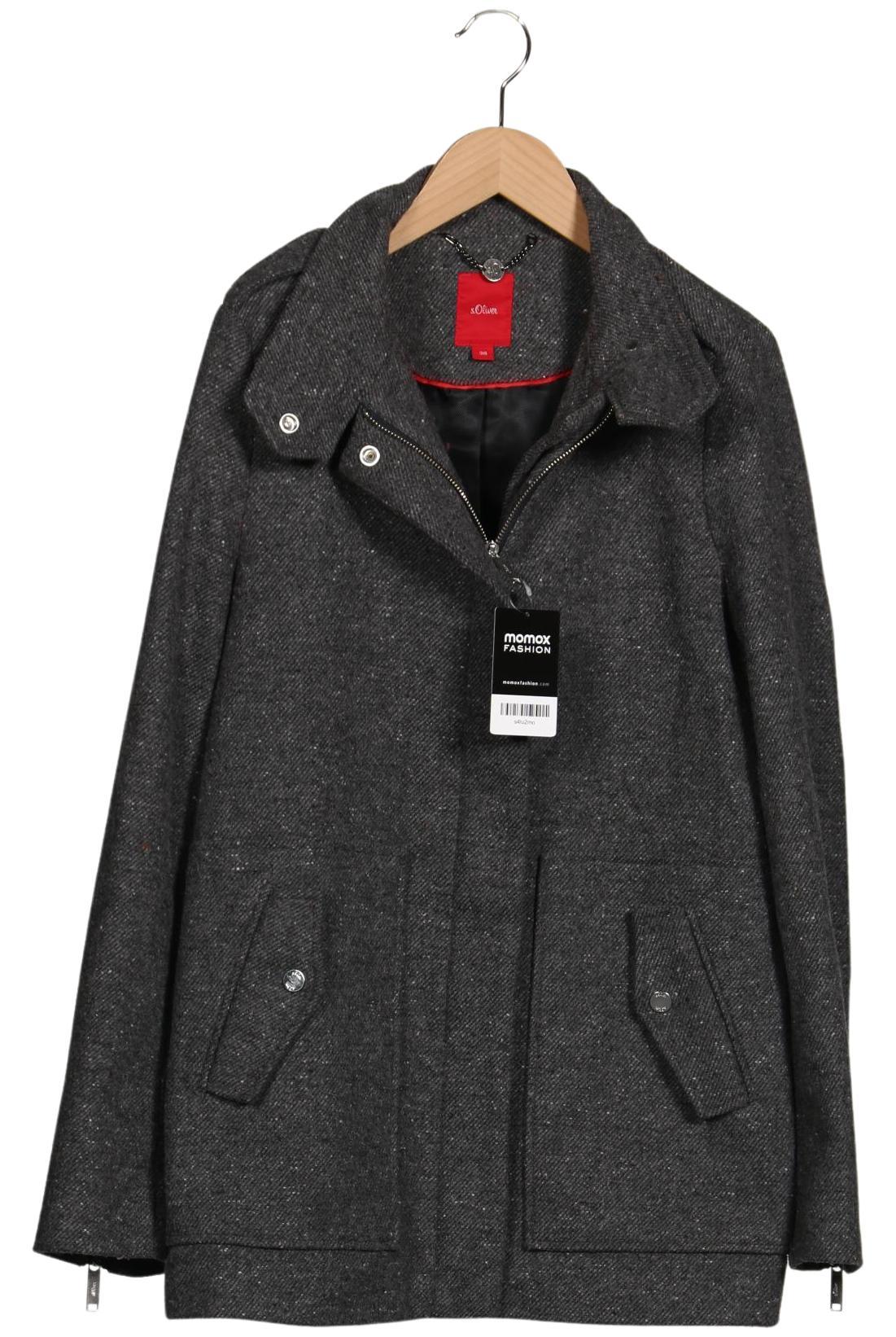 

s.Oliver Damen Jacke, grau, Gr. 38