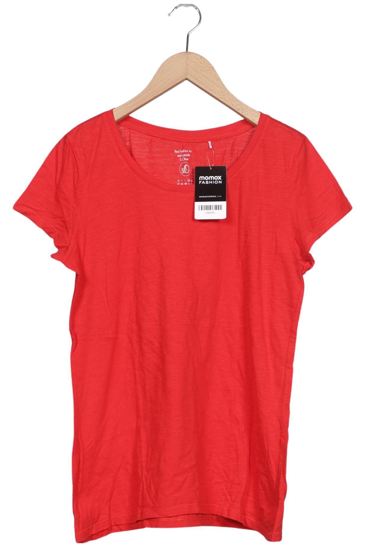 

s.Oliver Damen T-Shirt, rot, Gr. 42