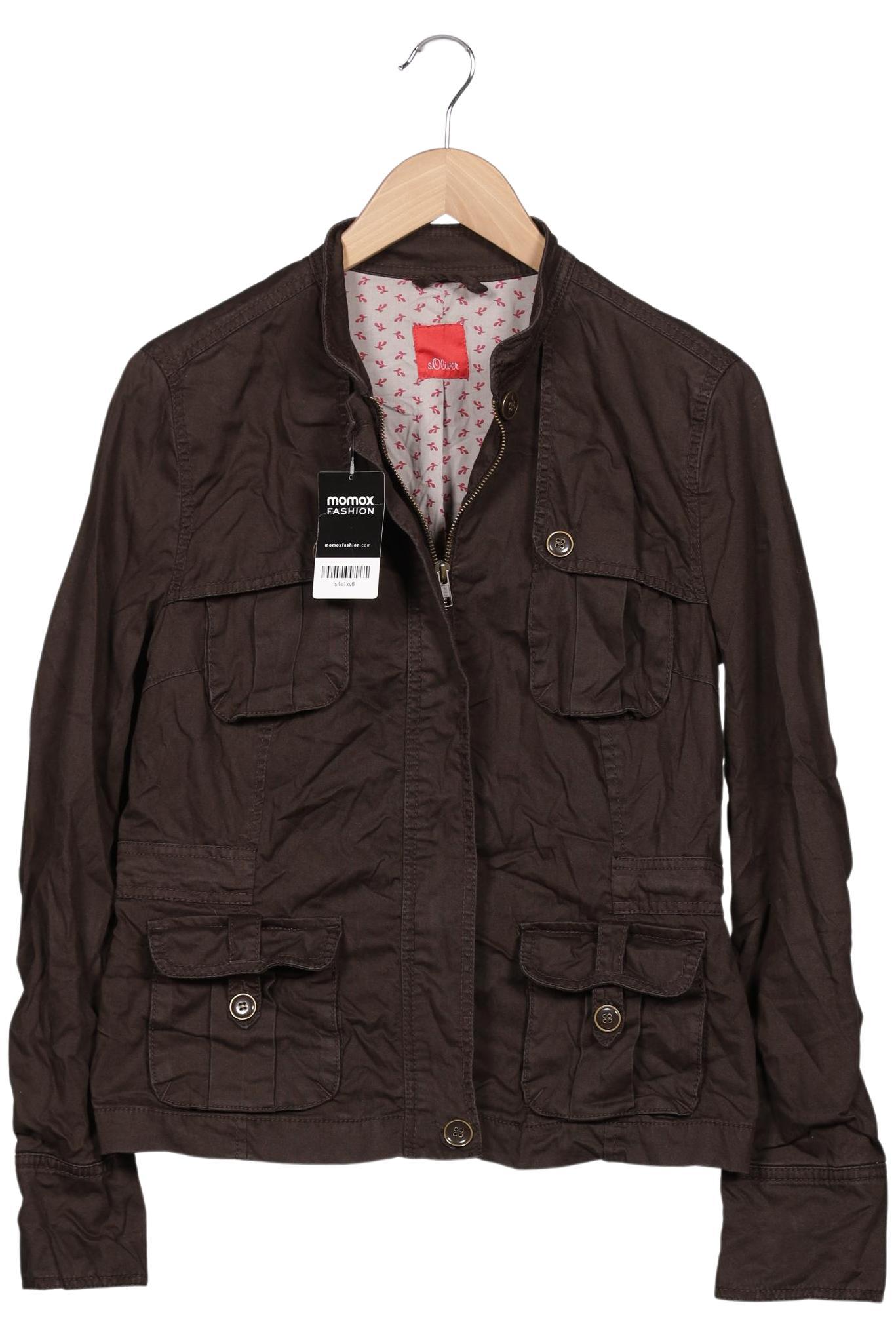 

s.Oliver Damen Jacke, braun, Gr. 40