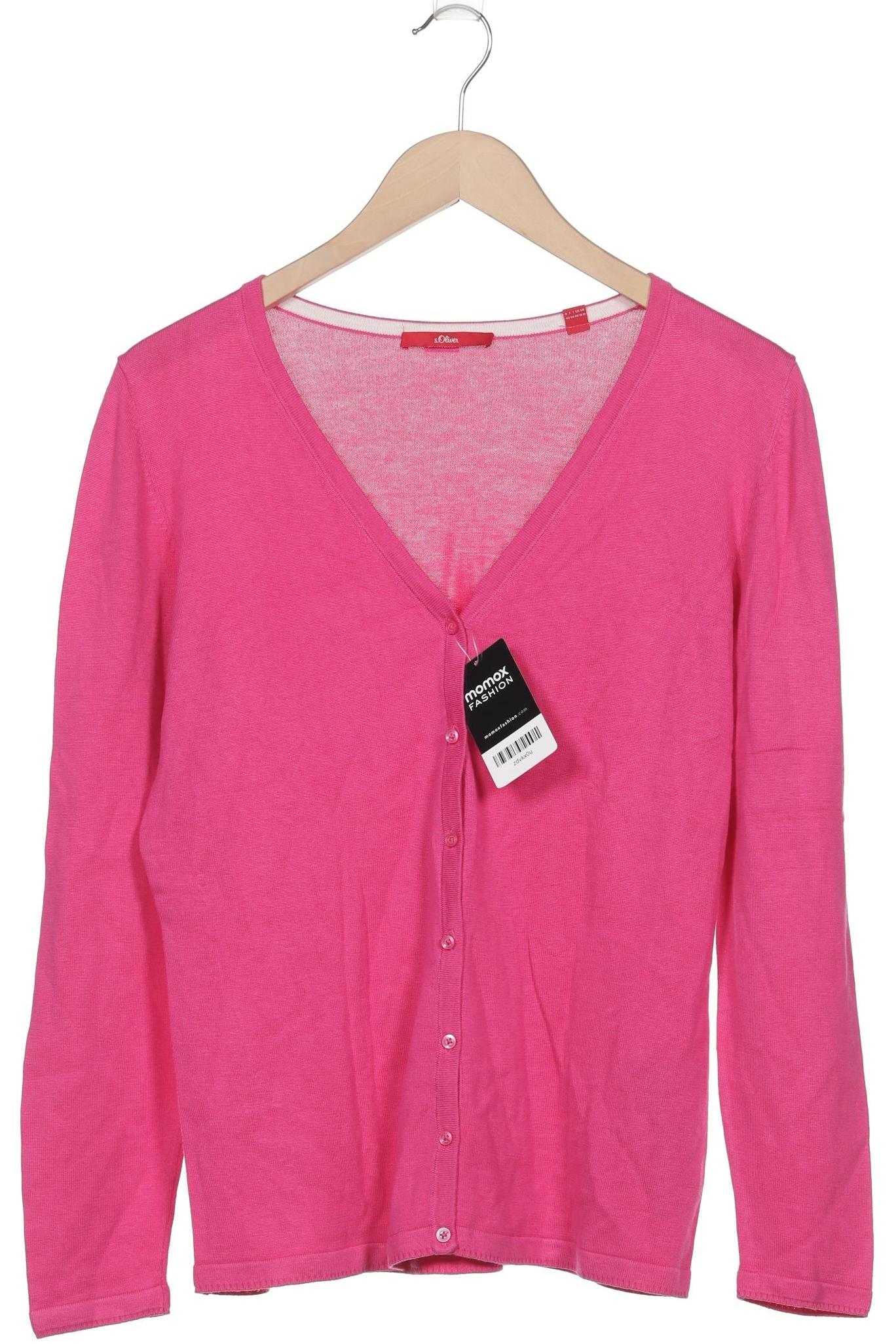 

s.Oliver Damen Strickjacke, pink, Gr. 42