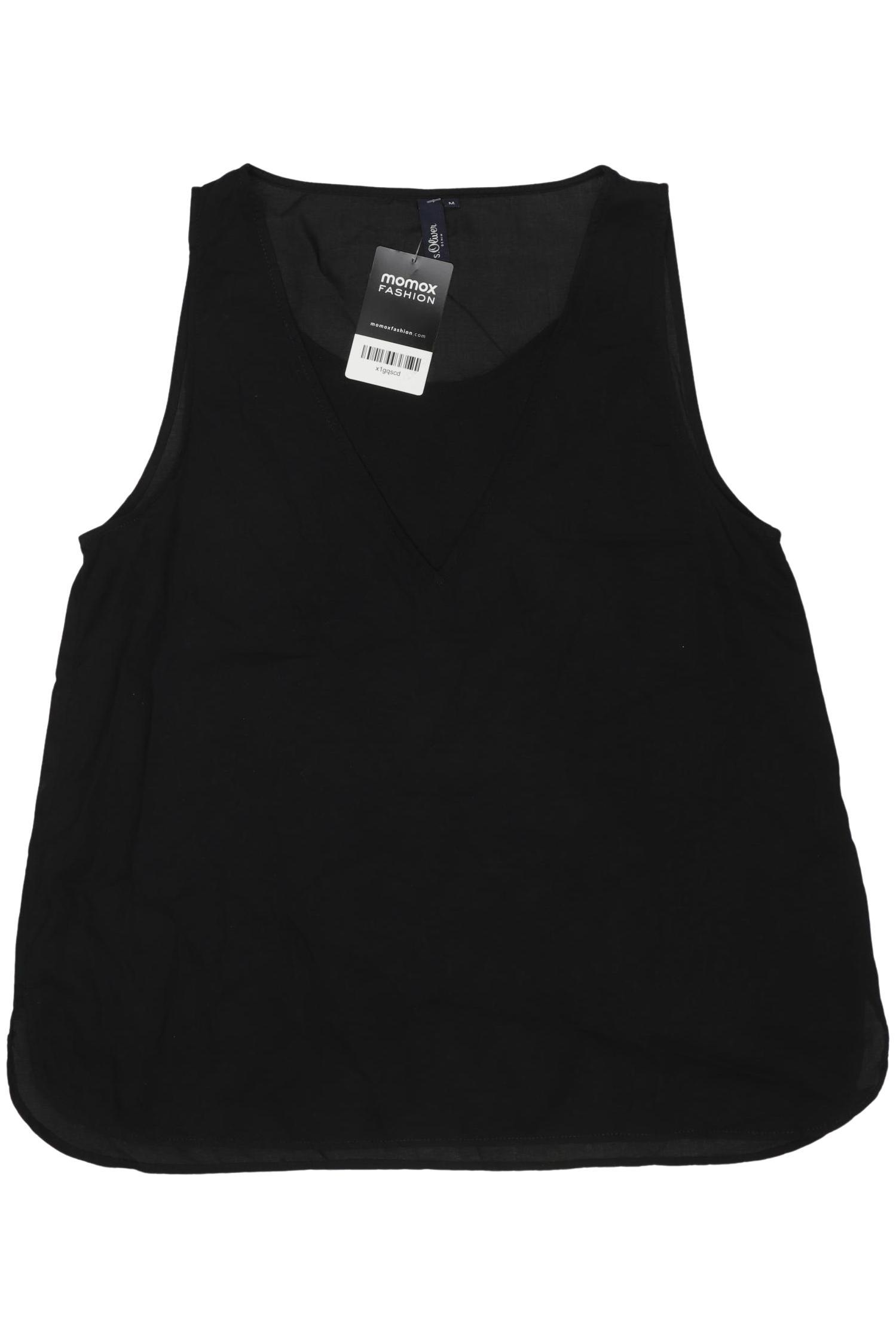 

s.Oliver Damen Top, schwarz, Gr. 38