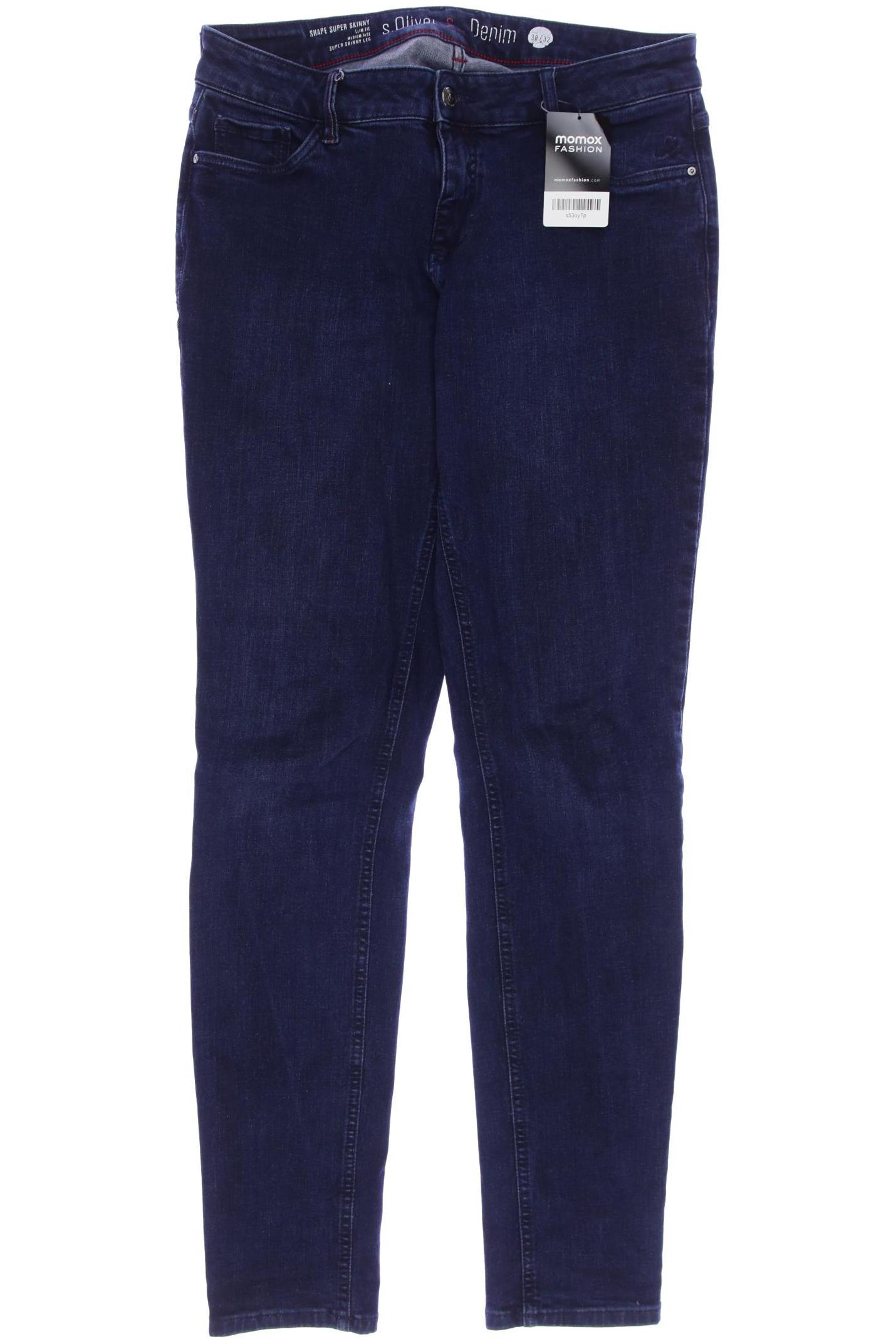 

s.Oliver Damen Jeans, marineblau, Gr. 38