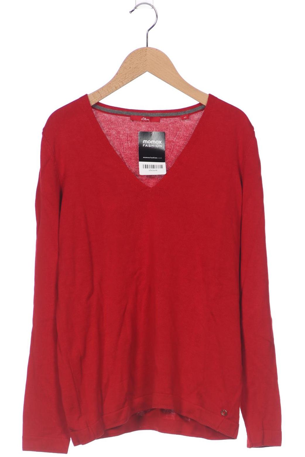

s.Oliver Damen Pullover, rot, Gr. 40