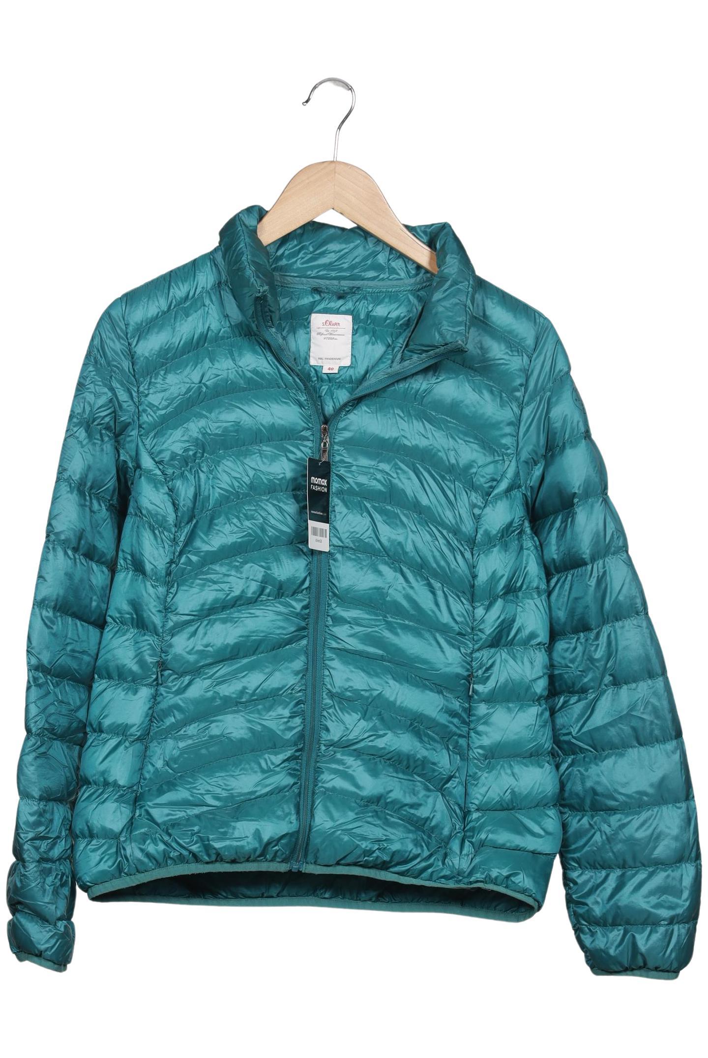 

s.Oliver Damen Jacke, türkis, Gr. 40