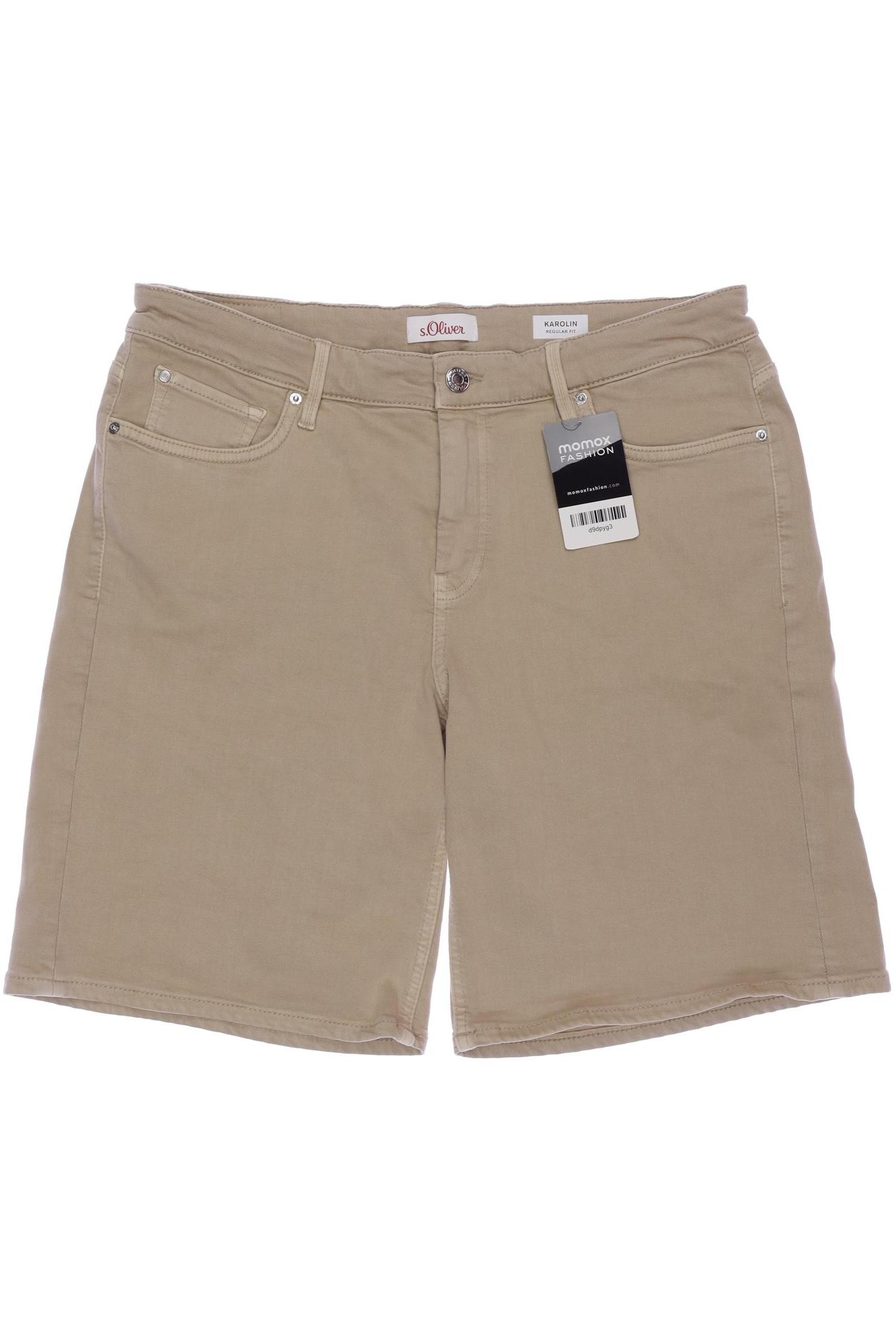

s.Oliver Damen Shorts, beige, Gr. 40