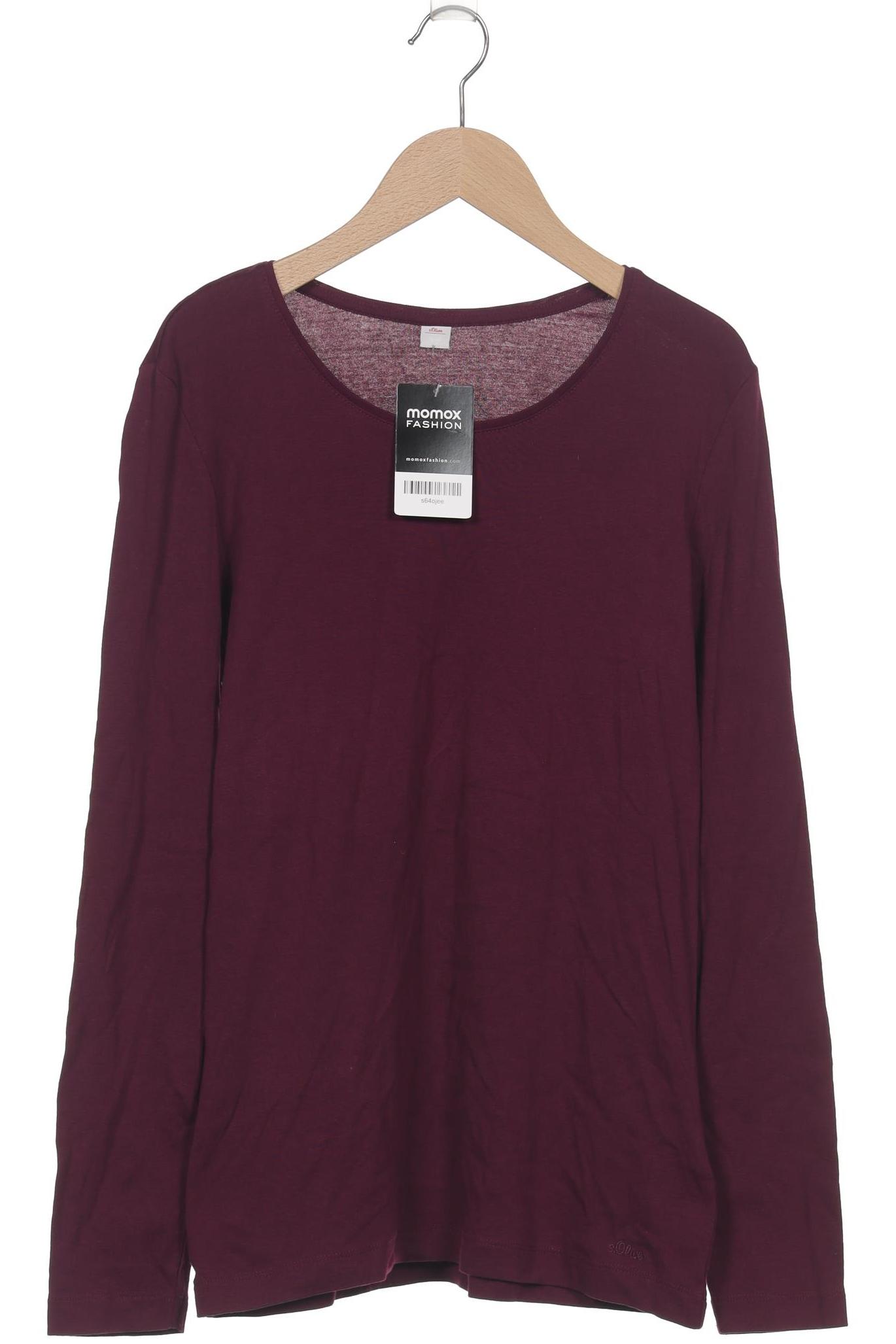 

s.Oliver Damen Langarmshirt, flieder, Gr. 42