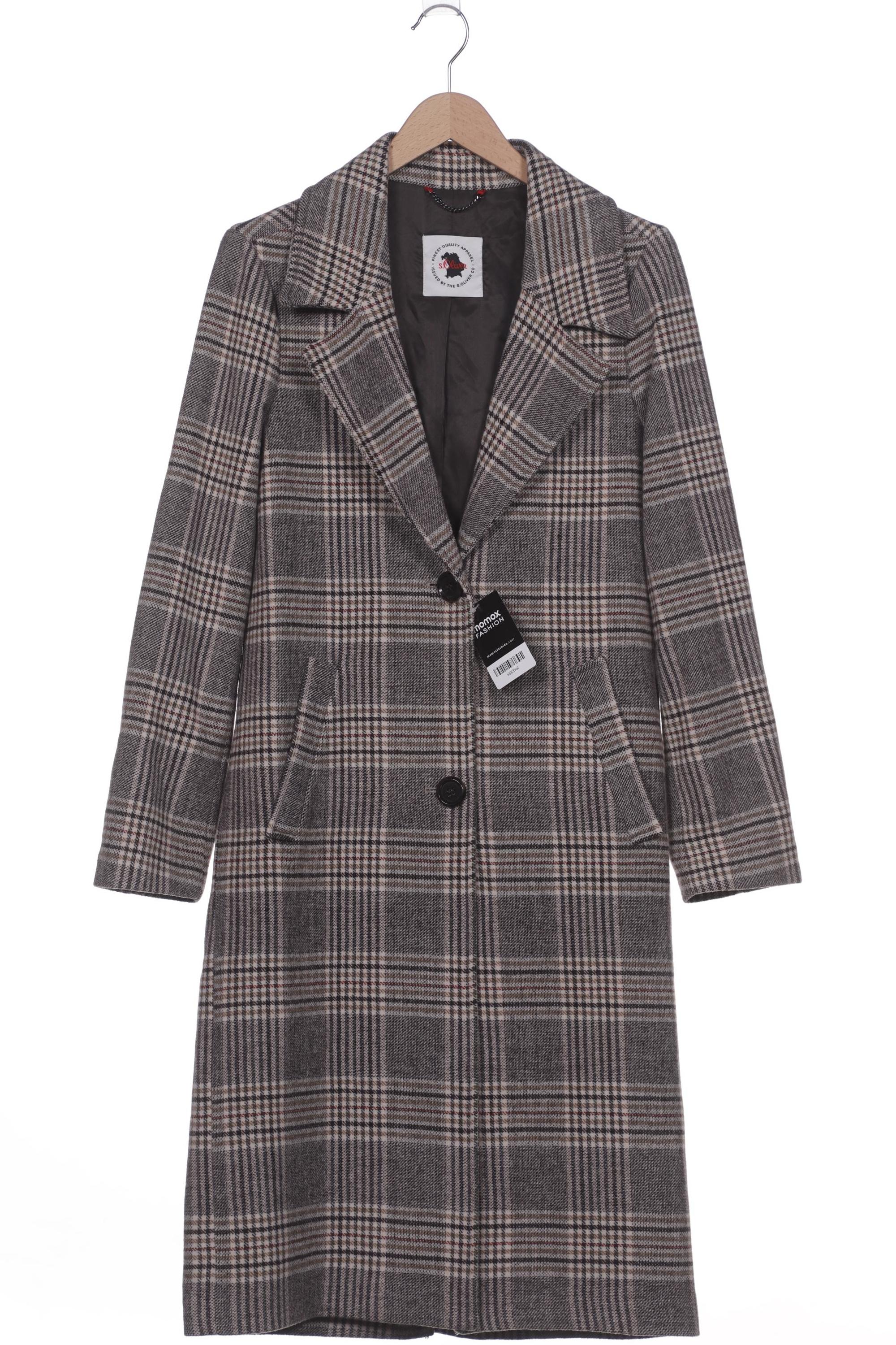 

s.Oliver Damen Mantel, grau, Gr. 36