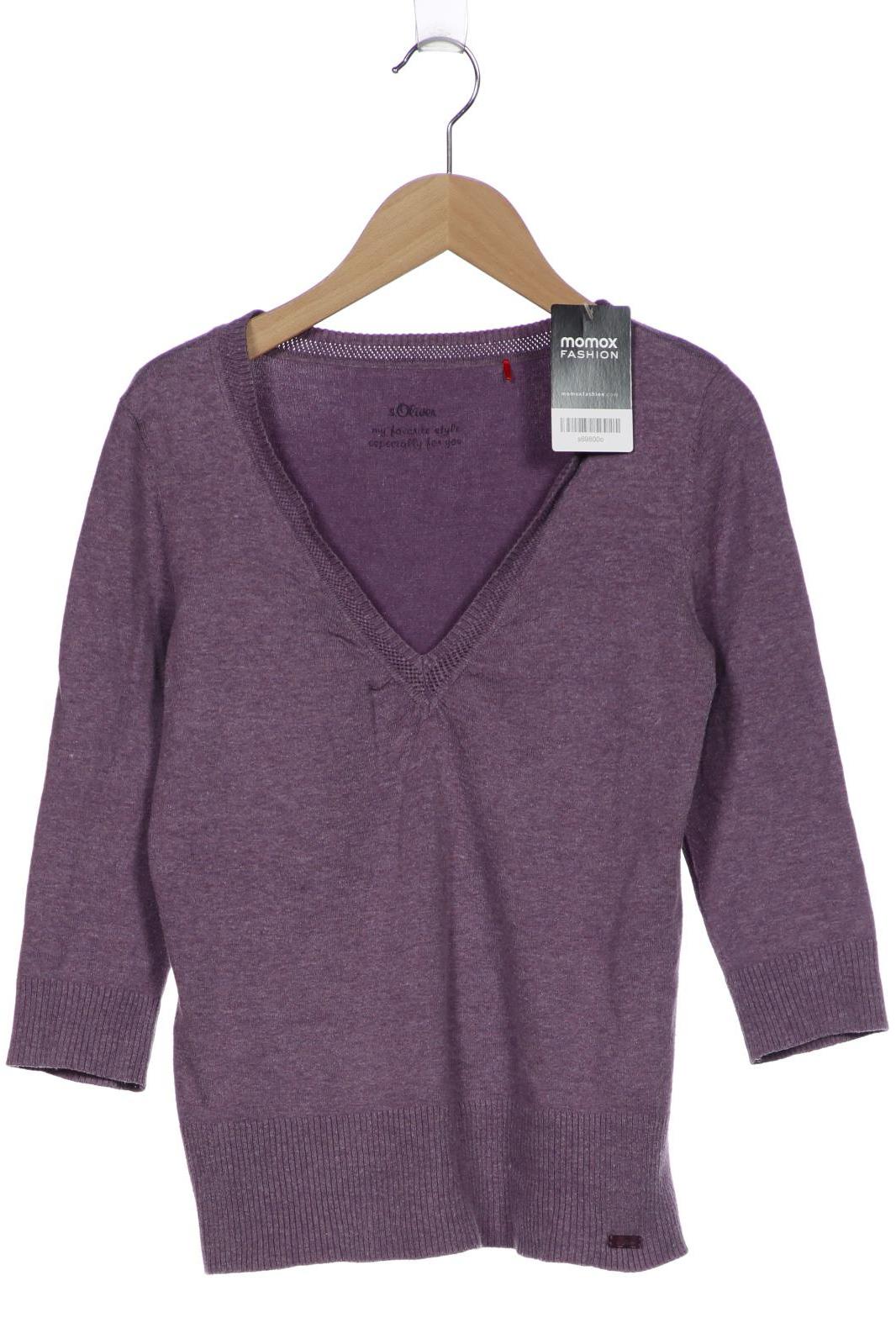 

s.Oliver Damen Pullover, flieder