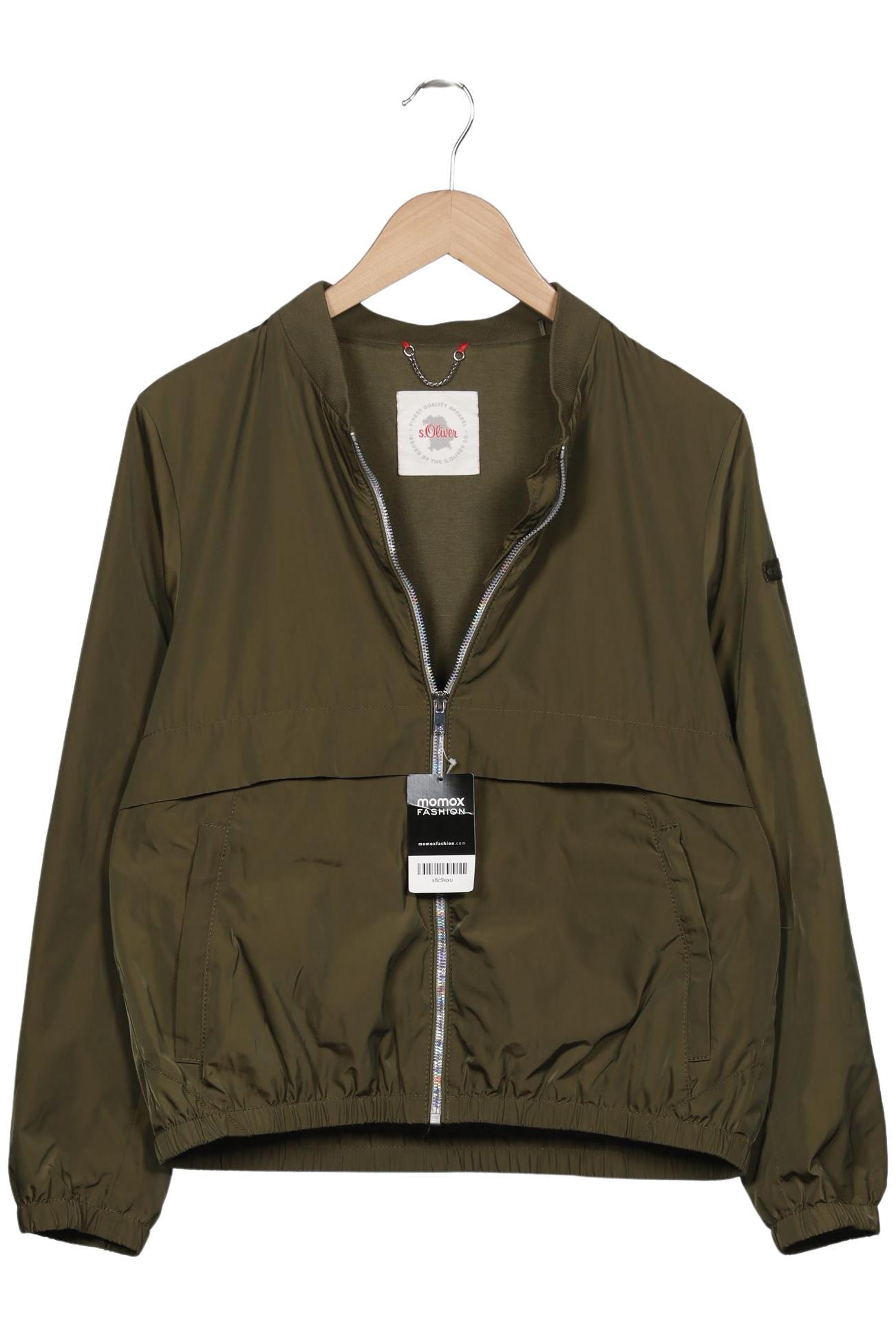 

s.Oliver Damen Jacke, grün, Gr. 36