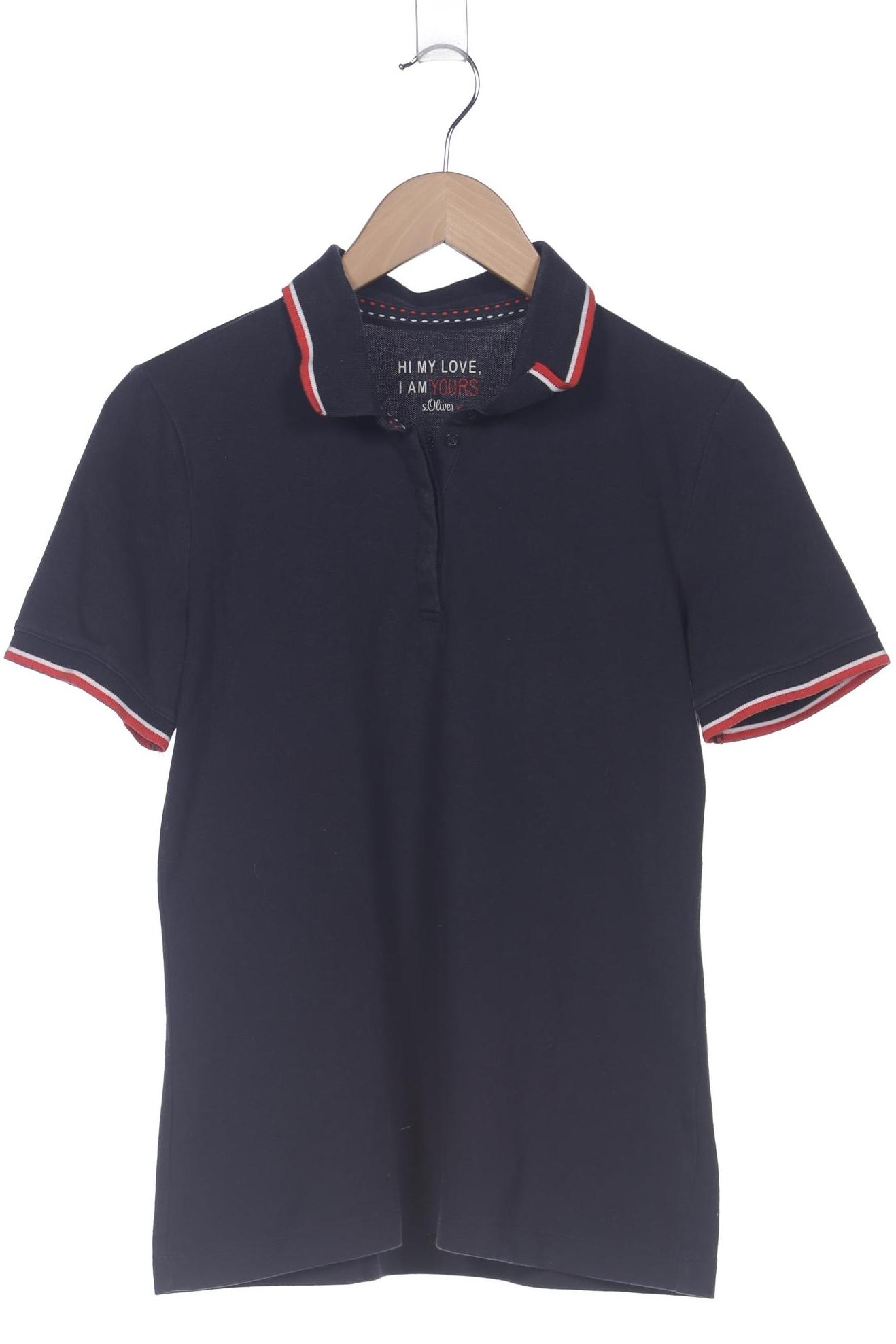 

s.Oliver Damen Poloshirt, marineblau, Gr. 36