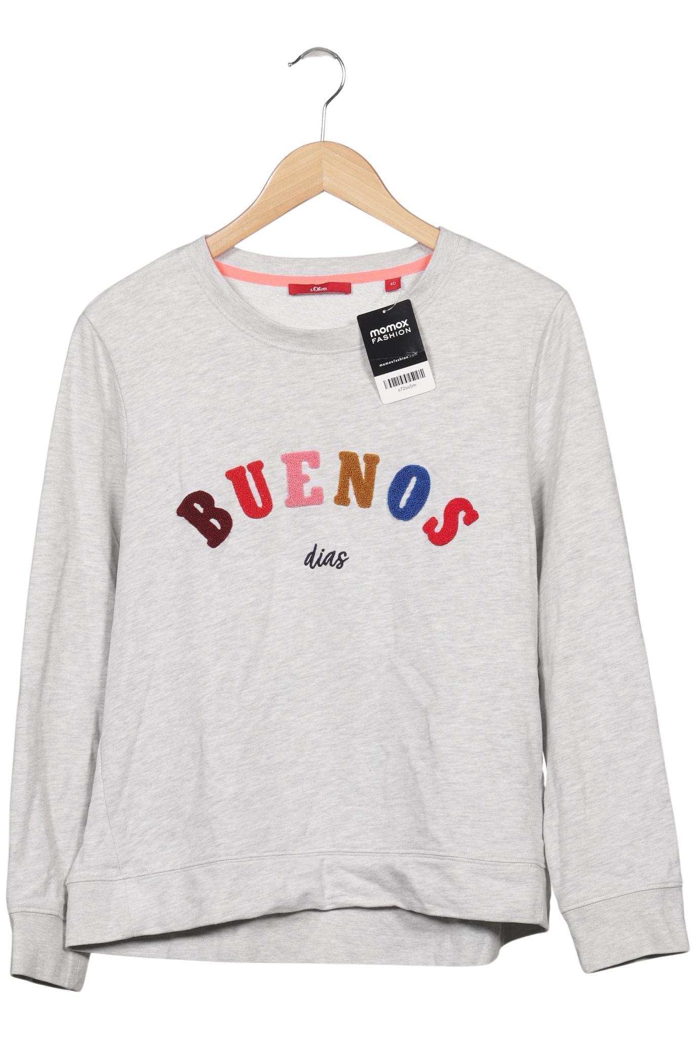 

s.Oliver Damen Sweatshirt, grau, Gr. 40