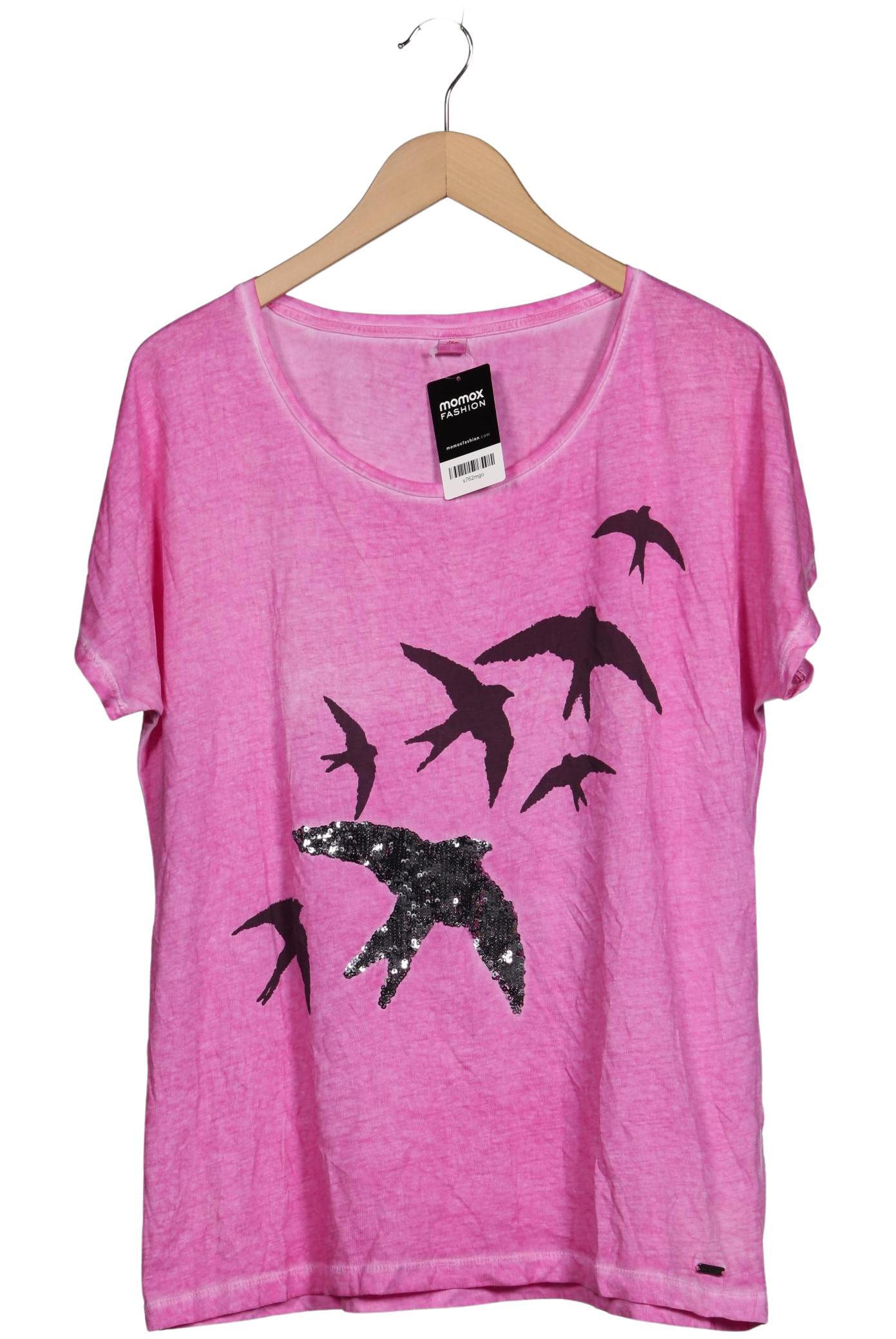 

s.Oliver Damen T-Shirt, pink, Gr. 40