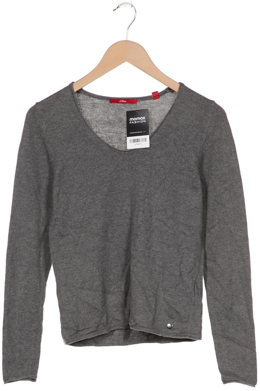 

s.Oliver Damen Pullover, grau, Gr. 34