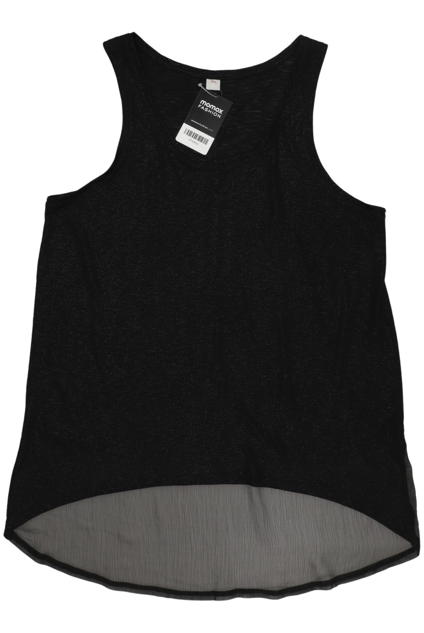 

s.Oliver Damen Top, schwarz, Gr. 42