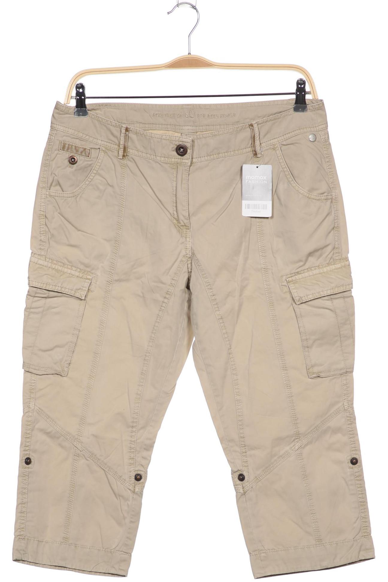 

s.Oliver Damen Shorts, beige, Gr. 46