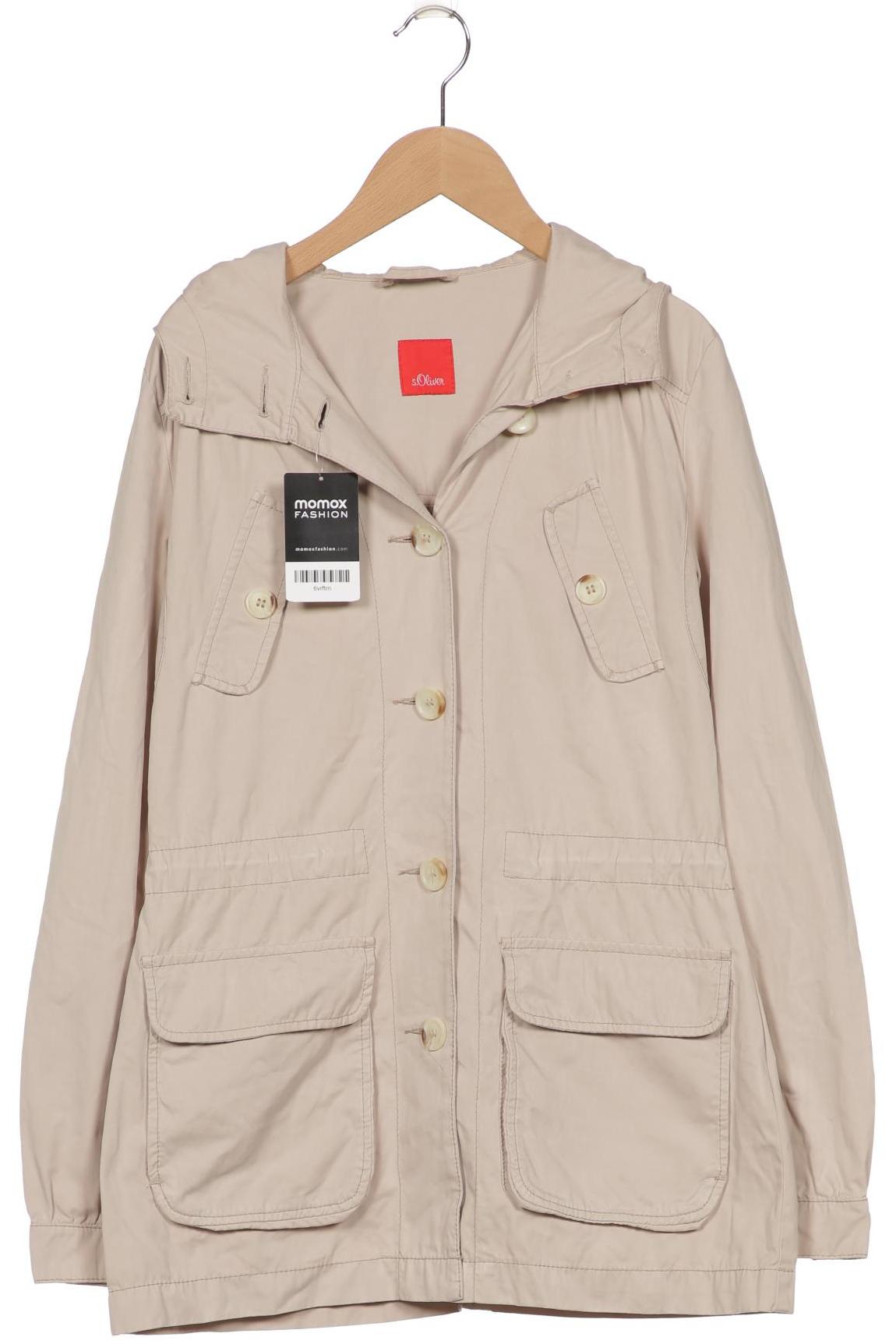 

s.Oliver Damen Jacke, beige, Gr. 36