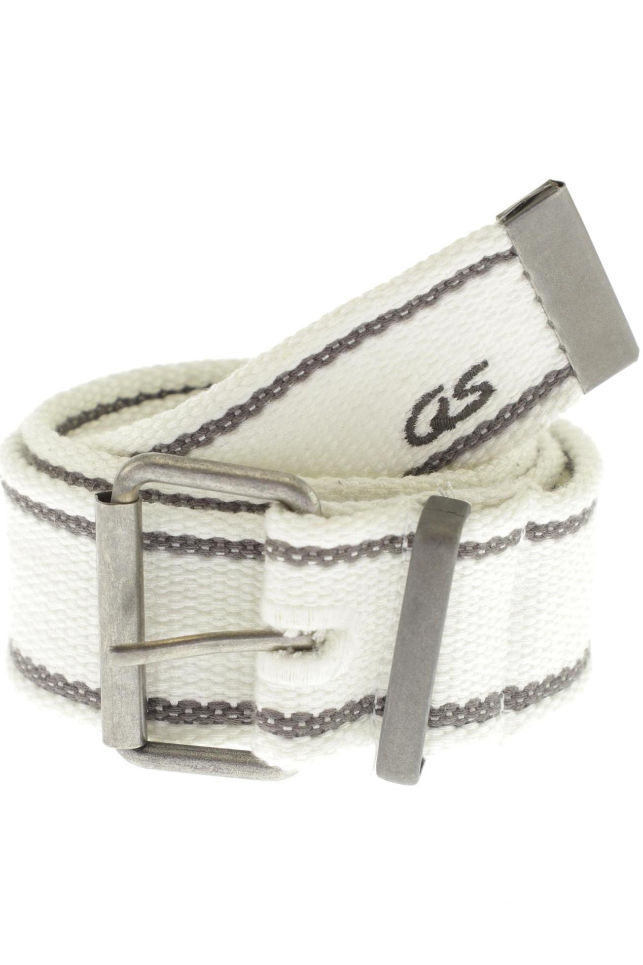 

s.Oliver Damen Gürtel, weiß, Gr. 90