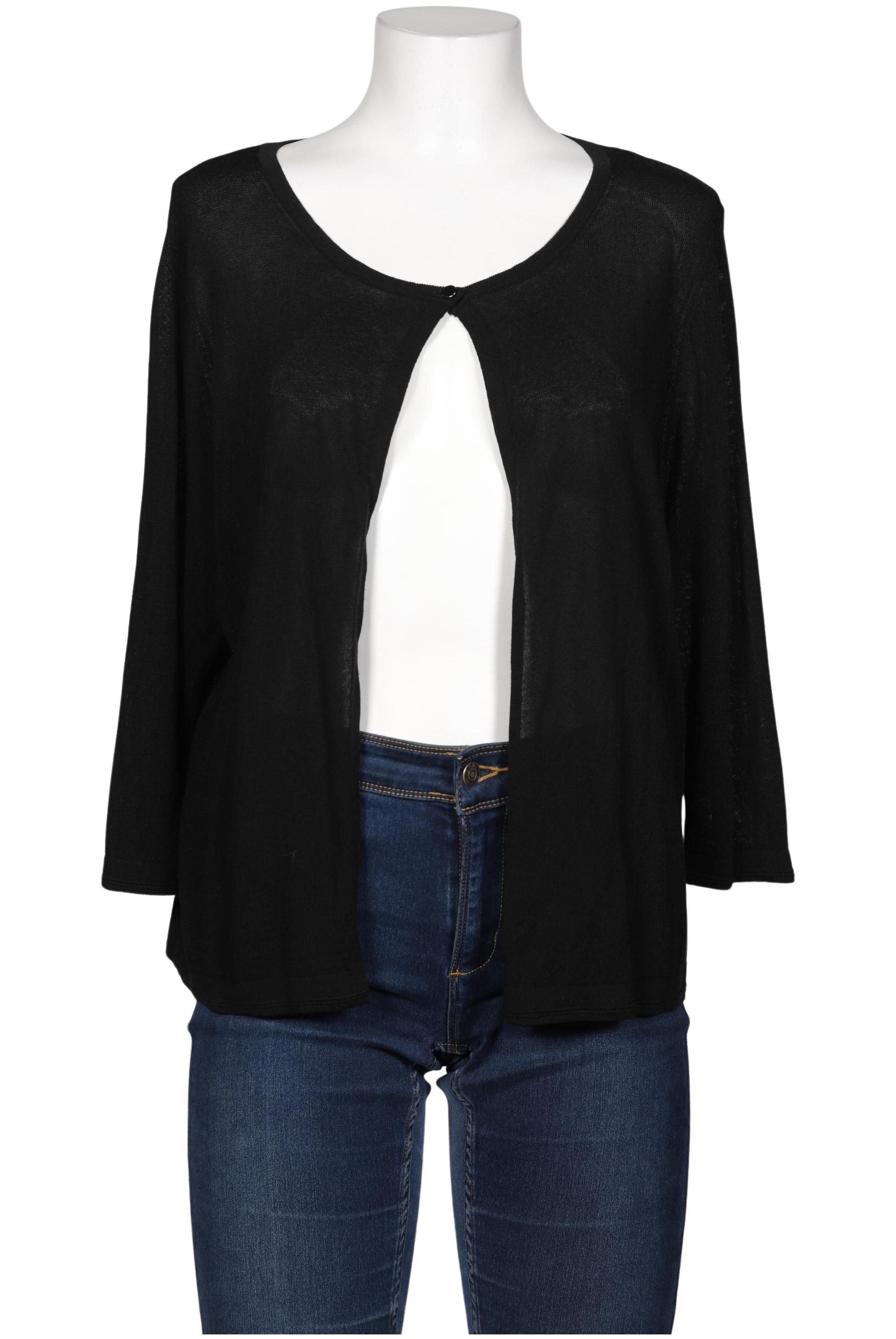 

s.Oliver Damen Strickjacke, schwarz, Gr. 38