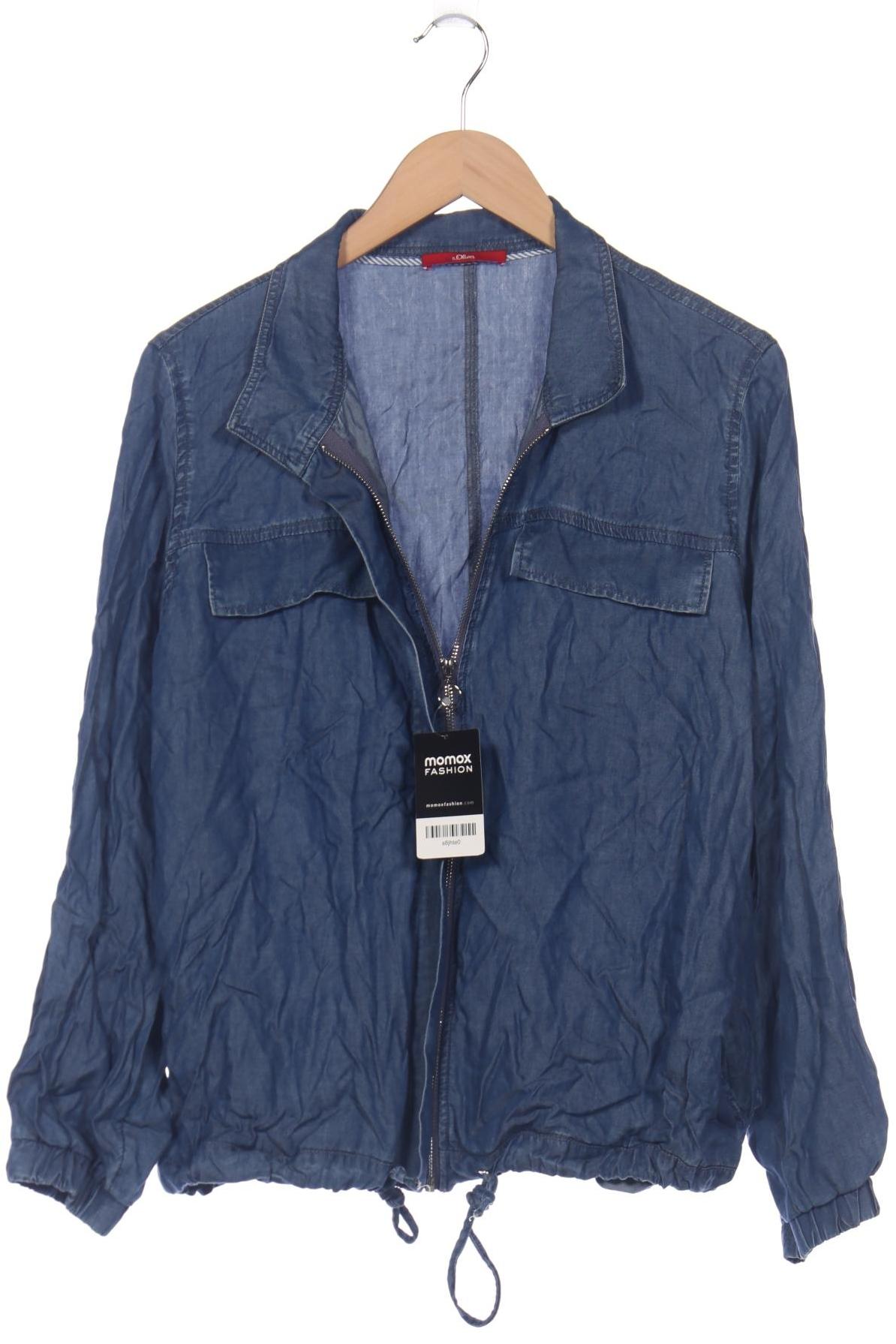 

s.Oliver Damen Jacke, blau, Gr. 40