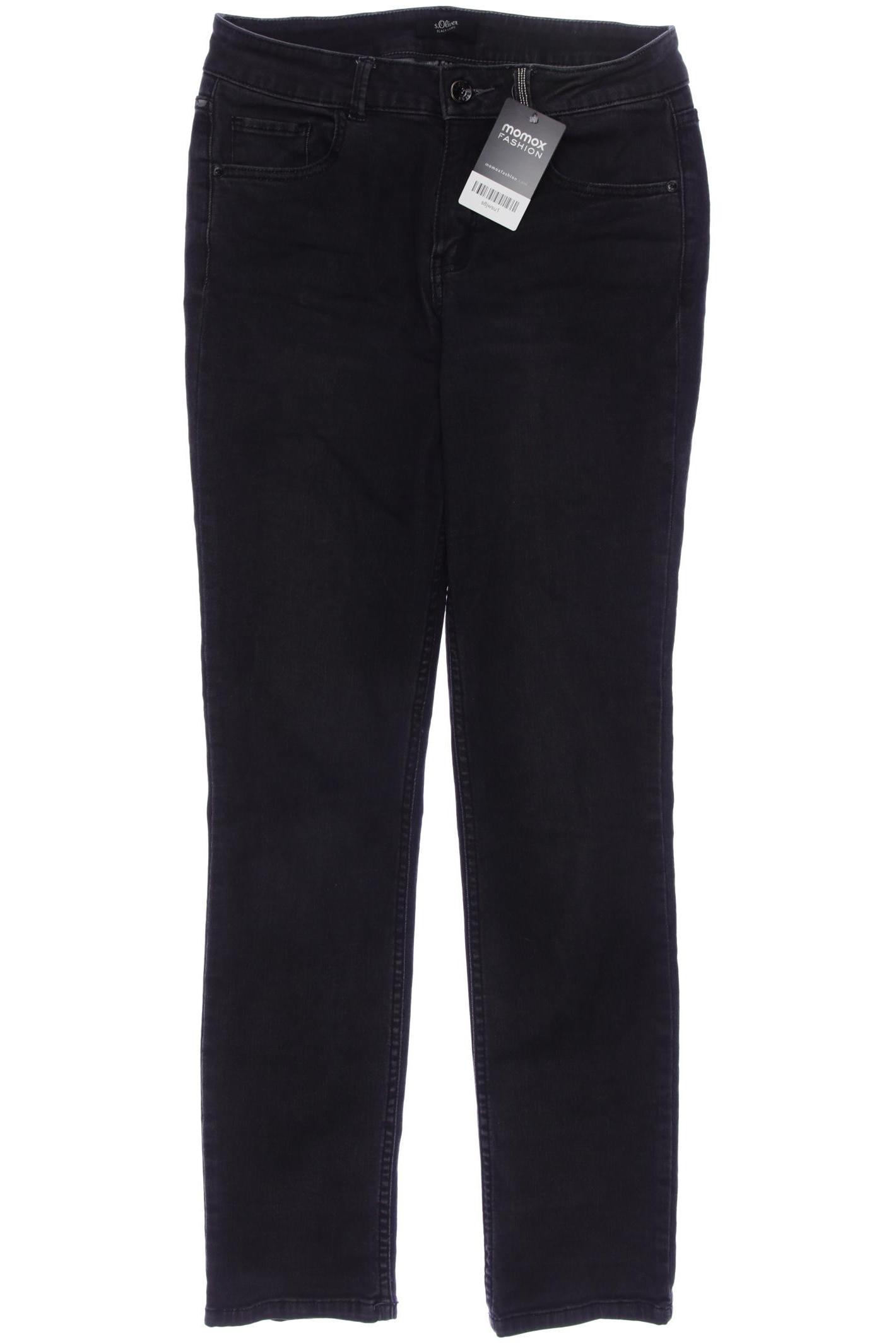 

s.Oliver Damen Jeans, schwarz, Gr. 28