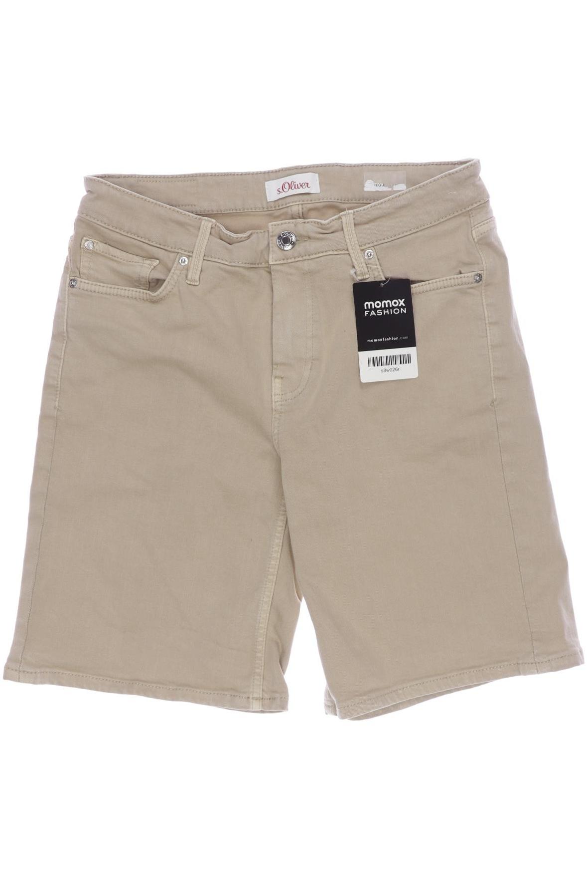 

s.Oliver Damen Shorts, beige, Gr. 36