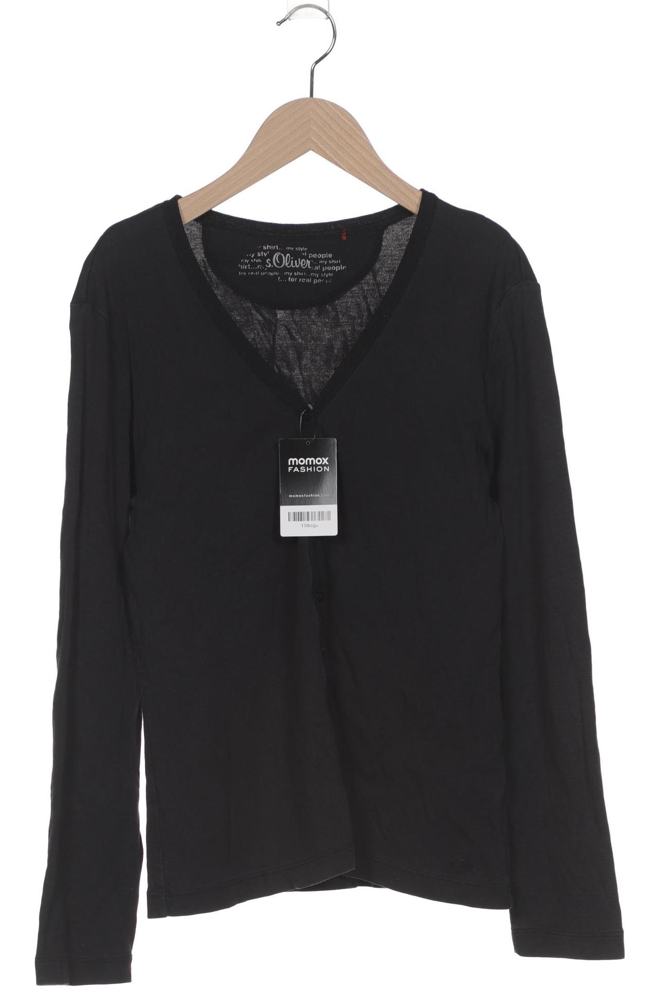 

s.Oliver Damen Strickjacke, marineblau, Gr. 38