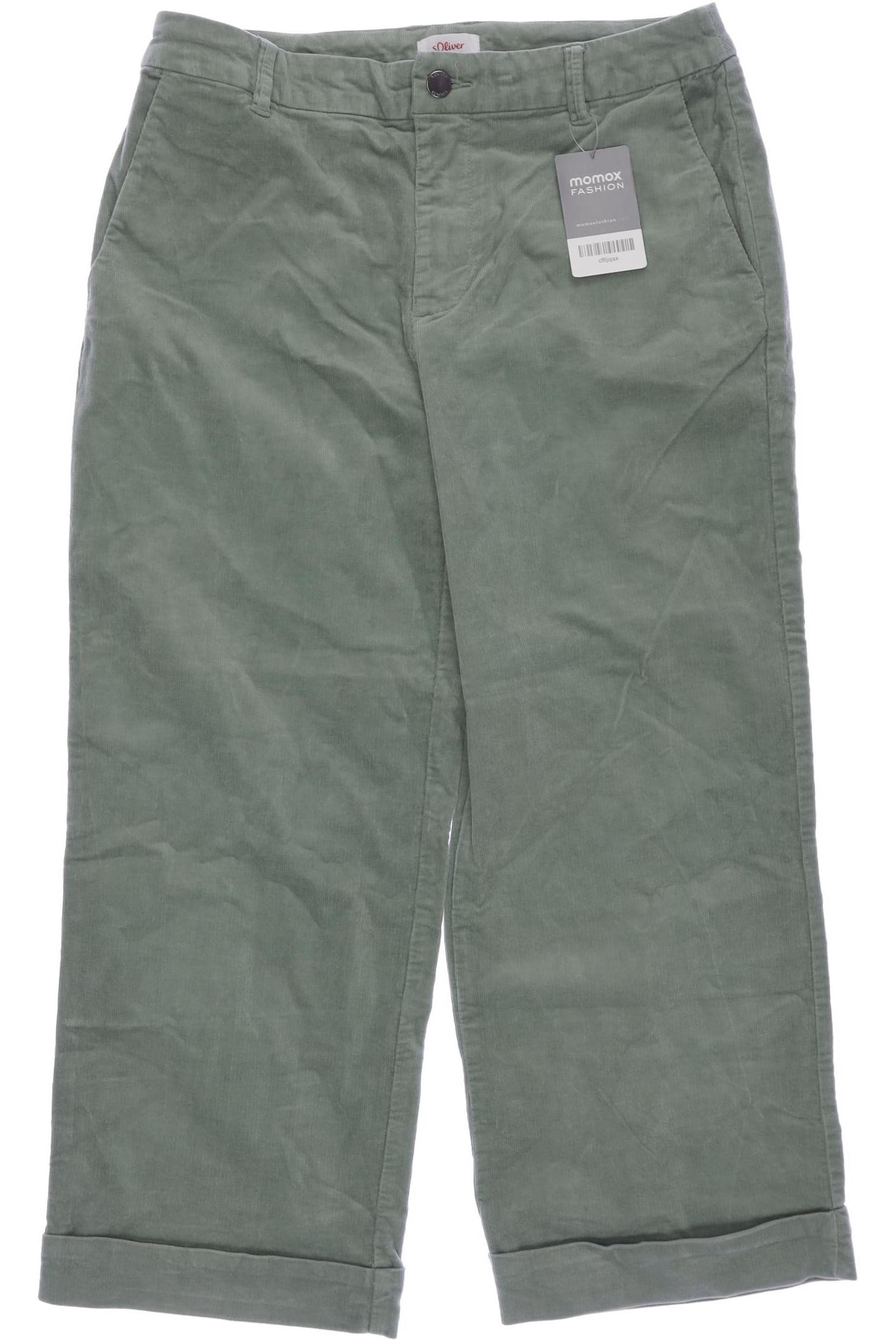 

s.Oliver Damen Stoffhose, grün, Gr. 38