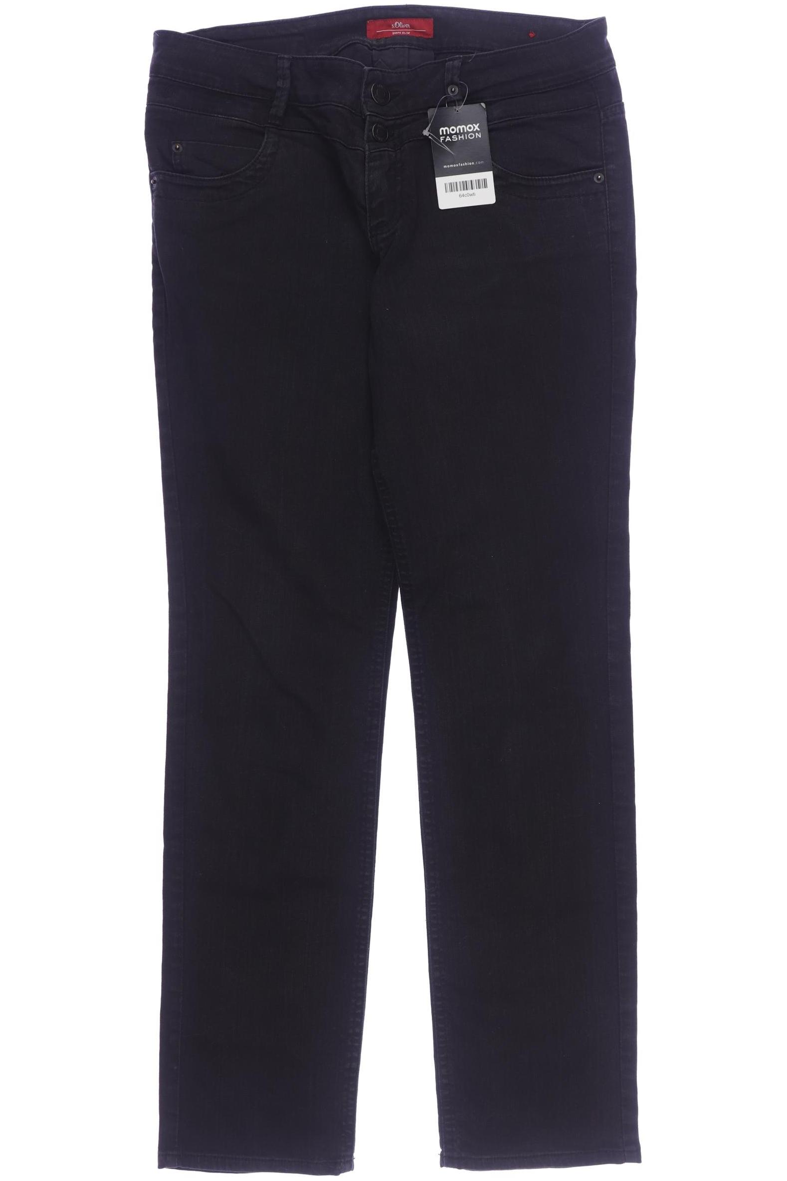 

s.Oliver Damen Jeans, schwarz, Gr. 40