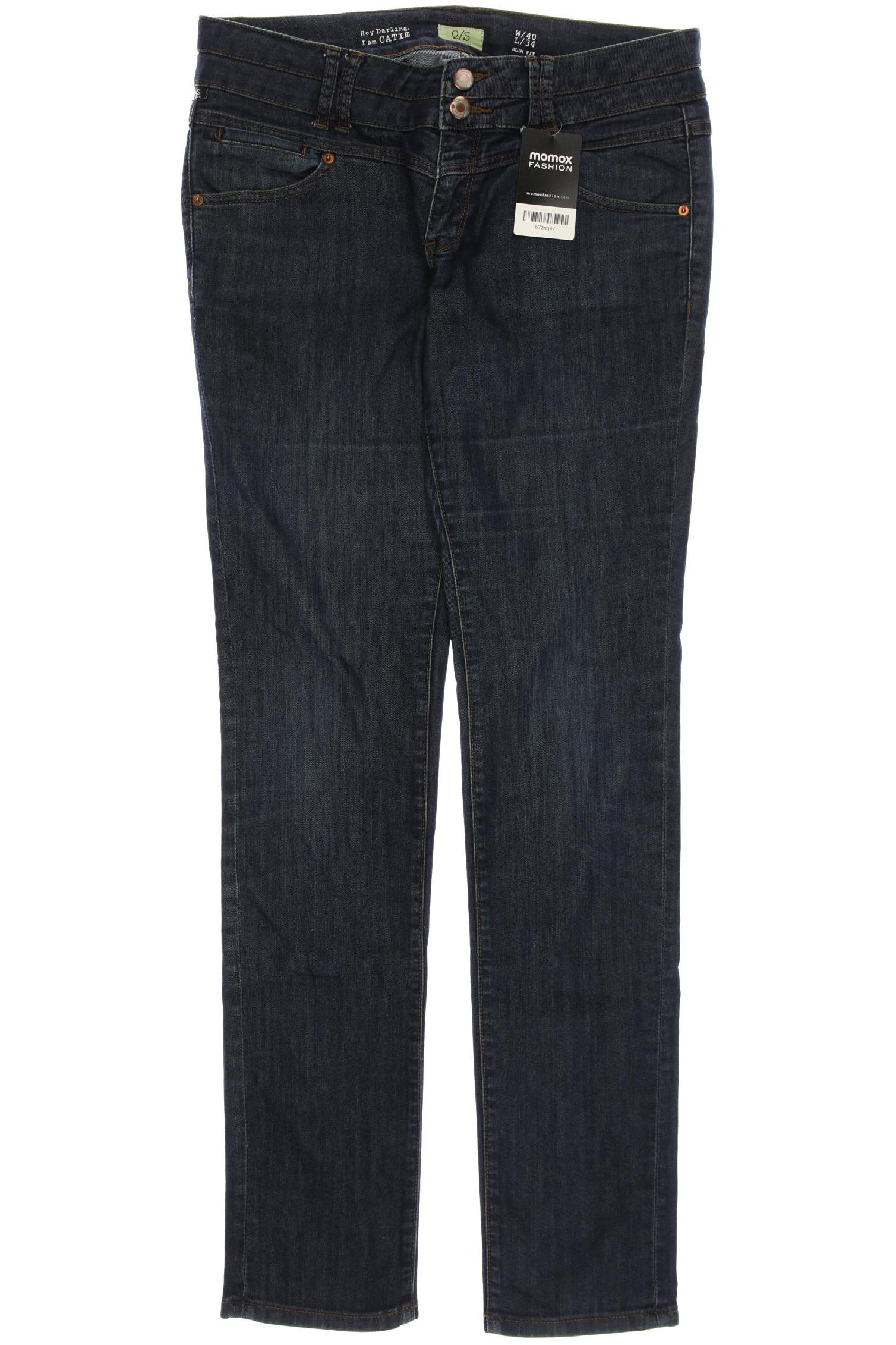

s.Oliver Damen Jeans, marineblau