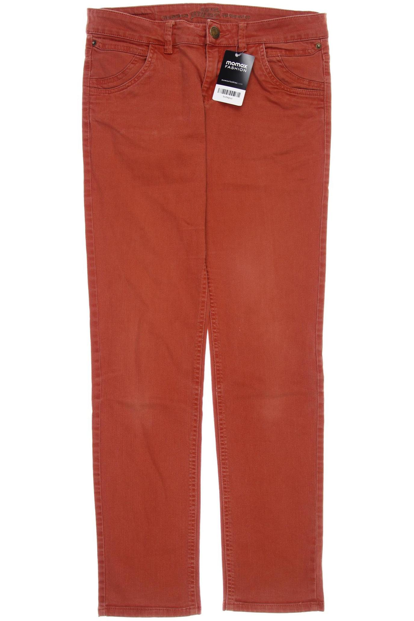 

s.Oliver Damen Jeans, orange
