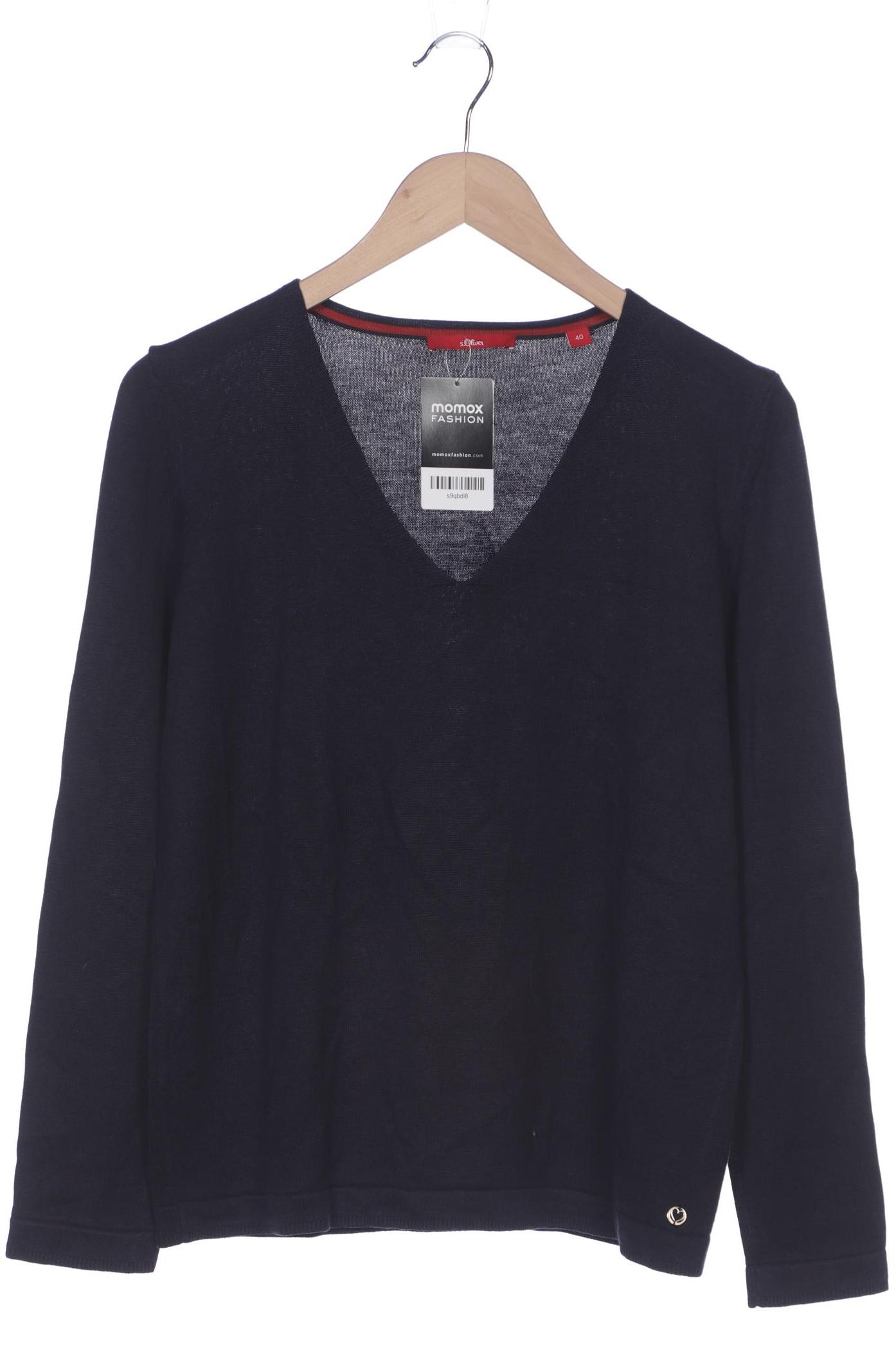 

s.Oliver Damen Pullover, marineblau, Gr. 40