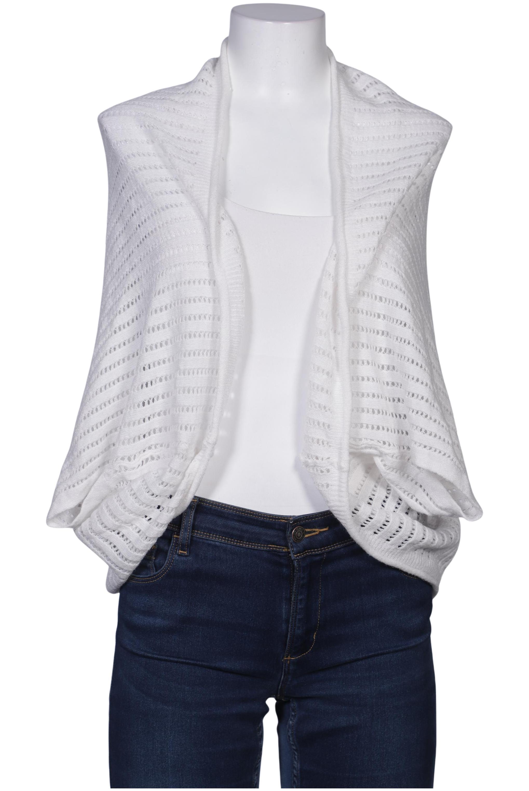 

s.Oliver Damen Strickjacke, weiß, Gr. uni