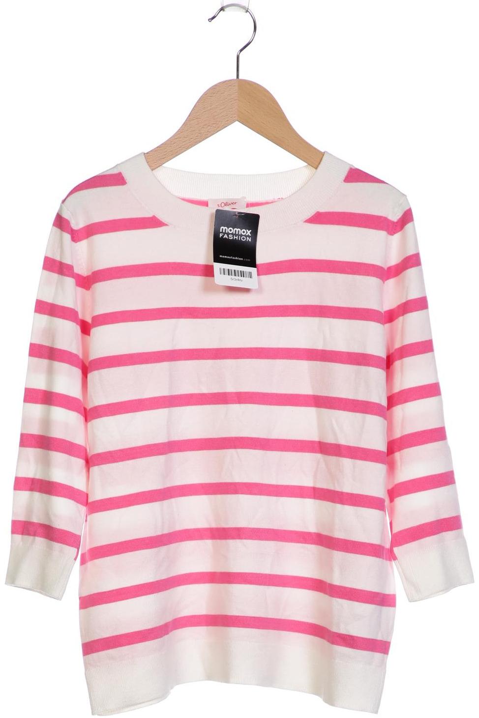 

s.Oliver Damen Pullover, weiß, Gr. 38