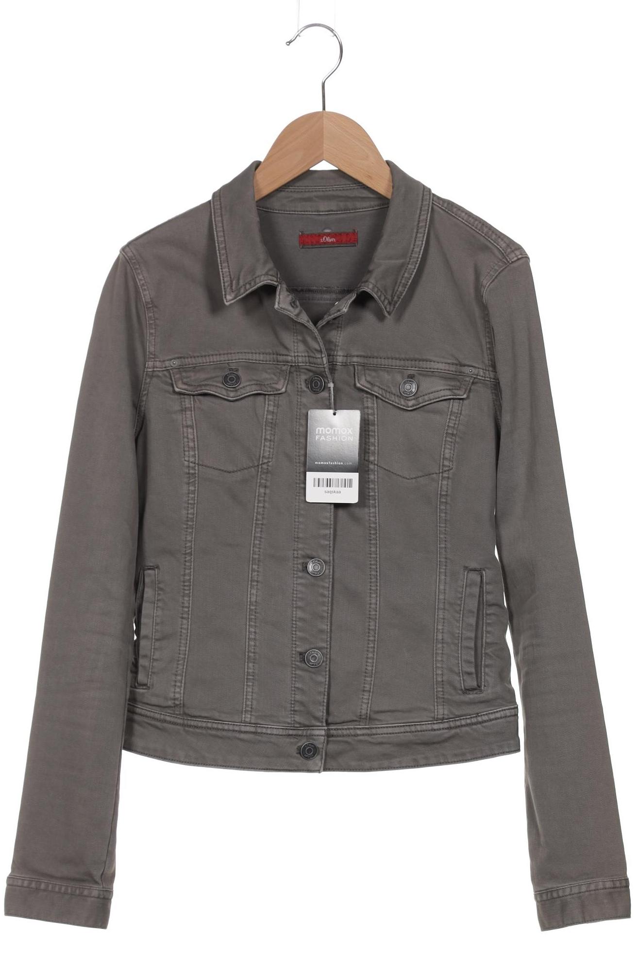 

s.Oliver Damen Jacke, grün, Gr. 34