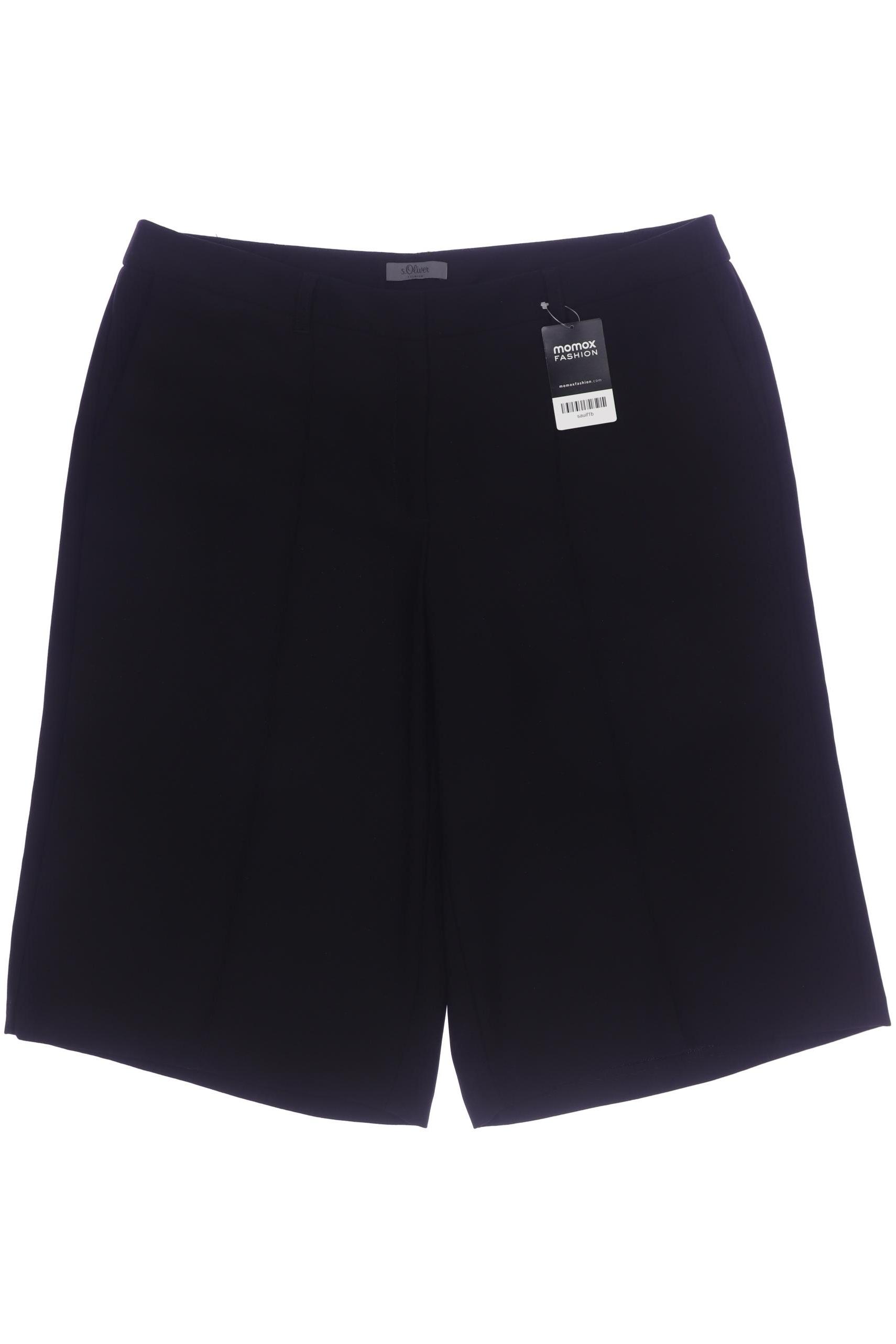 

s.Oliver Damen Shorts, schwarz, Gr. 46