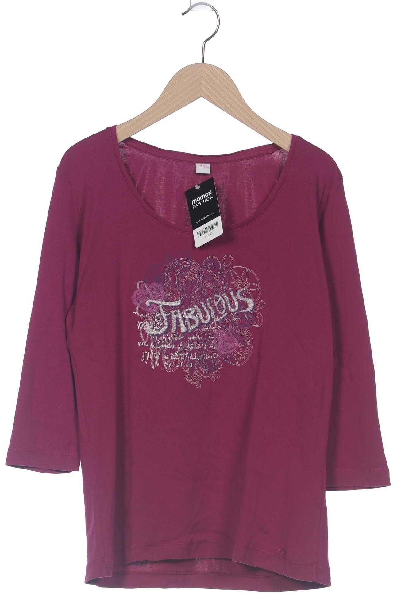 

s.Oliver Damen Langarmshirt, pink, Gr. 42