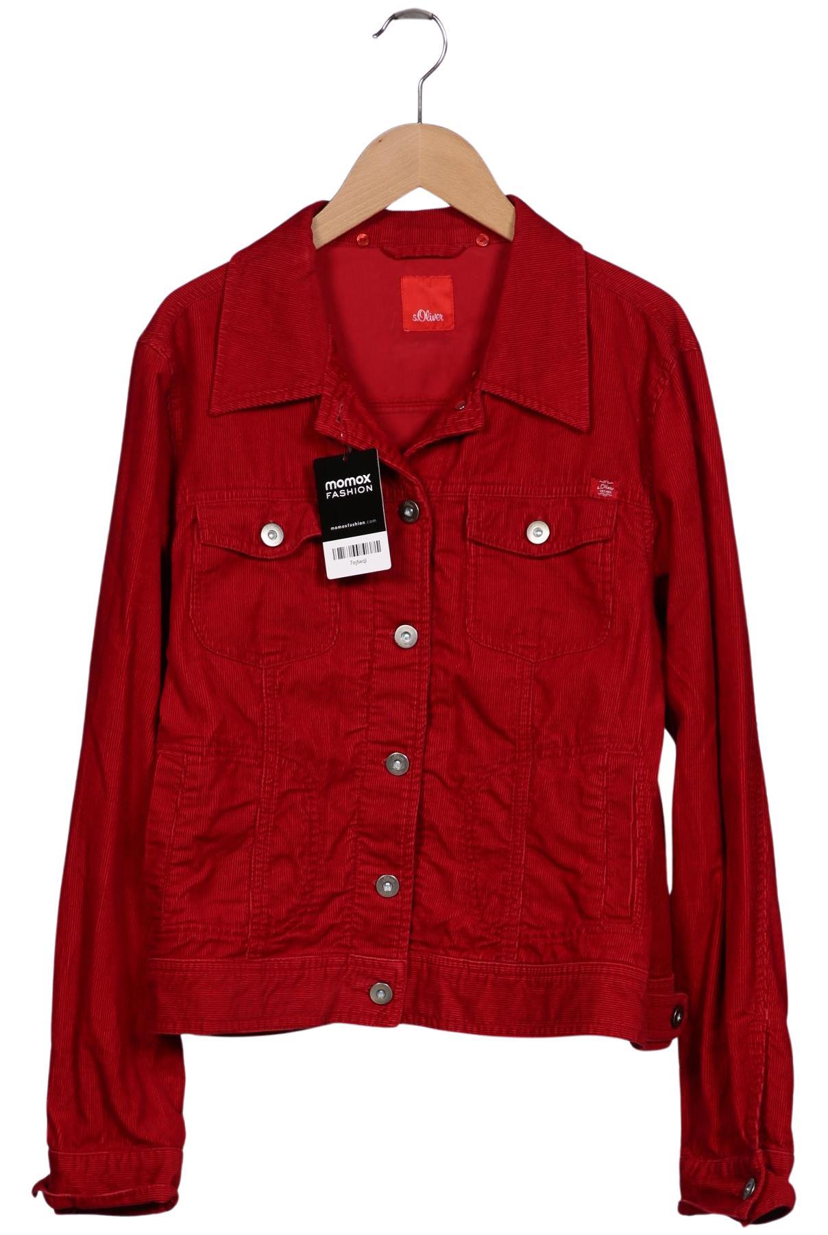 

s.Oliver Damen Jacke, rot, Gr. 40