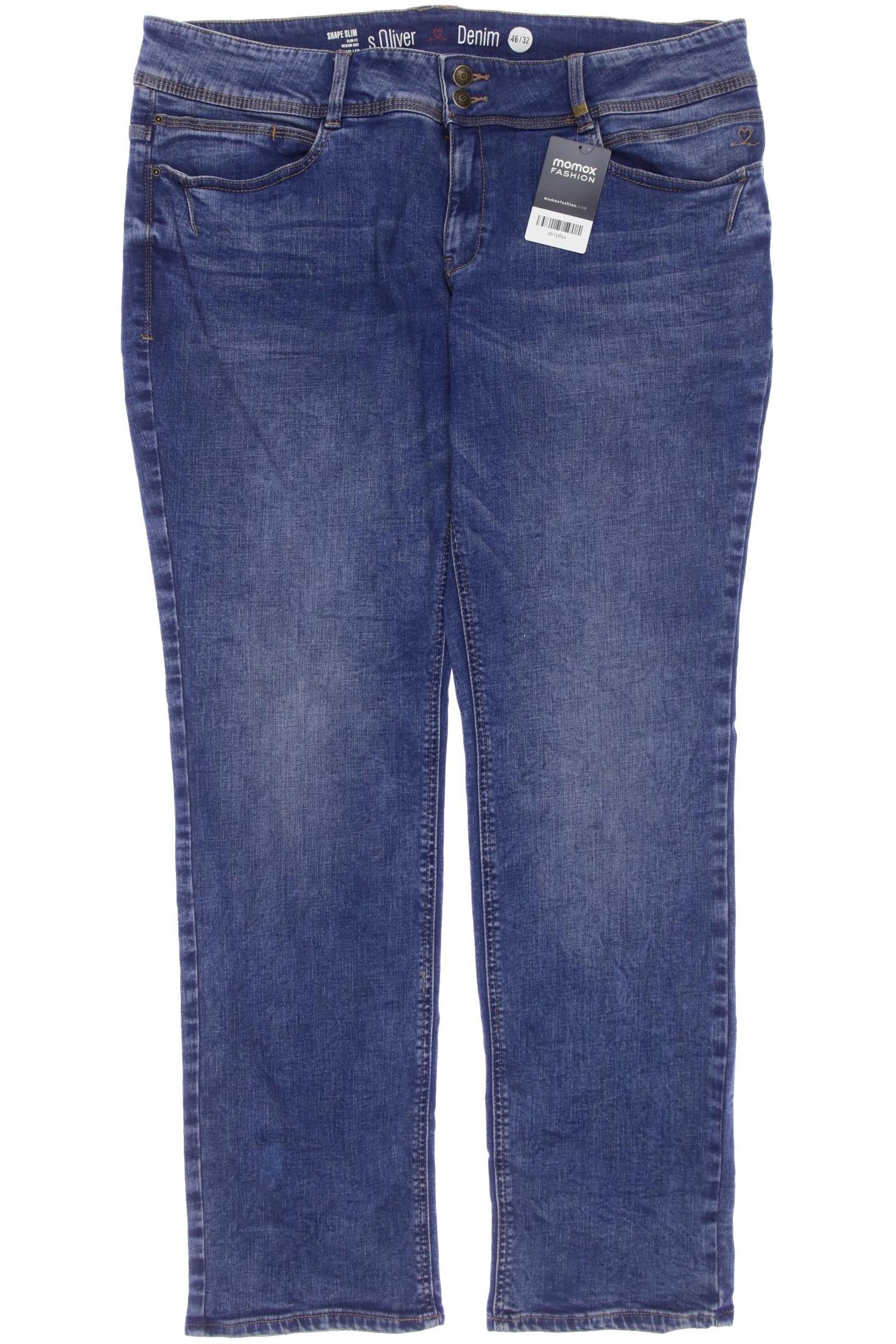 

s.Oliver Damen Jeans, blau, Gr. 46