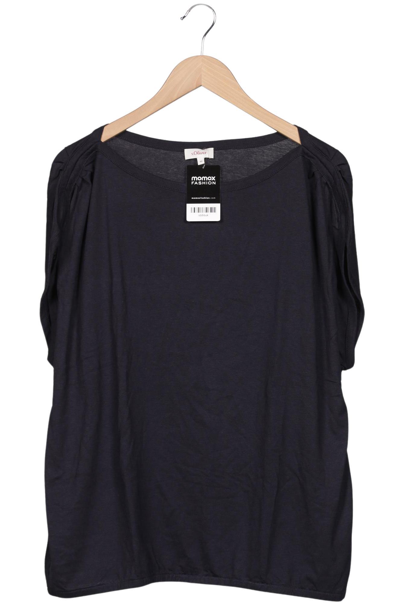 

s.Oliver Damen T-Shirt, marineblau, Gr. 46