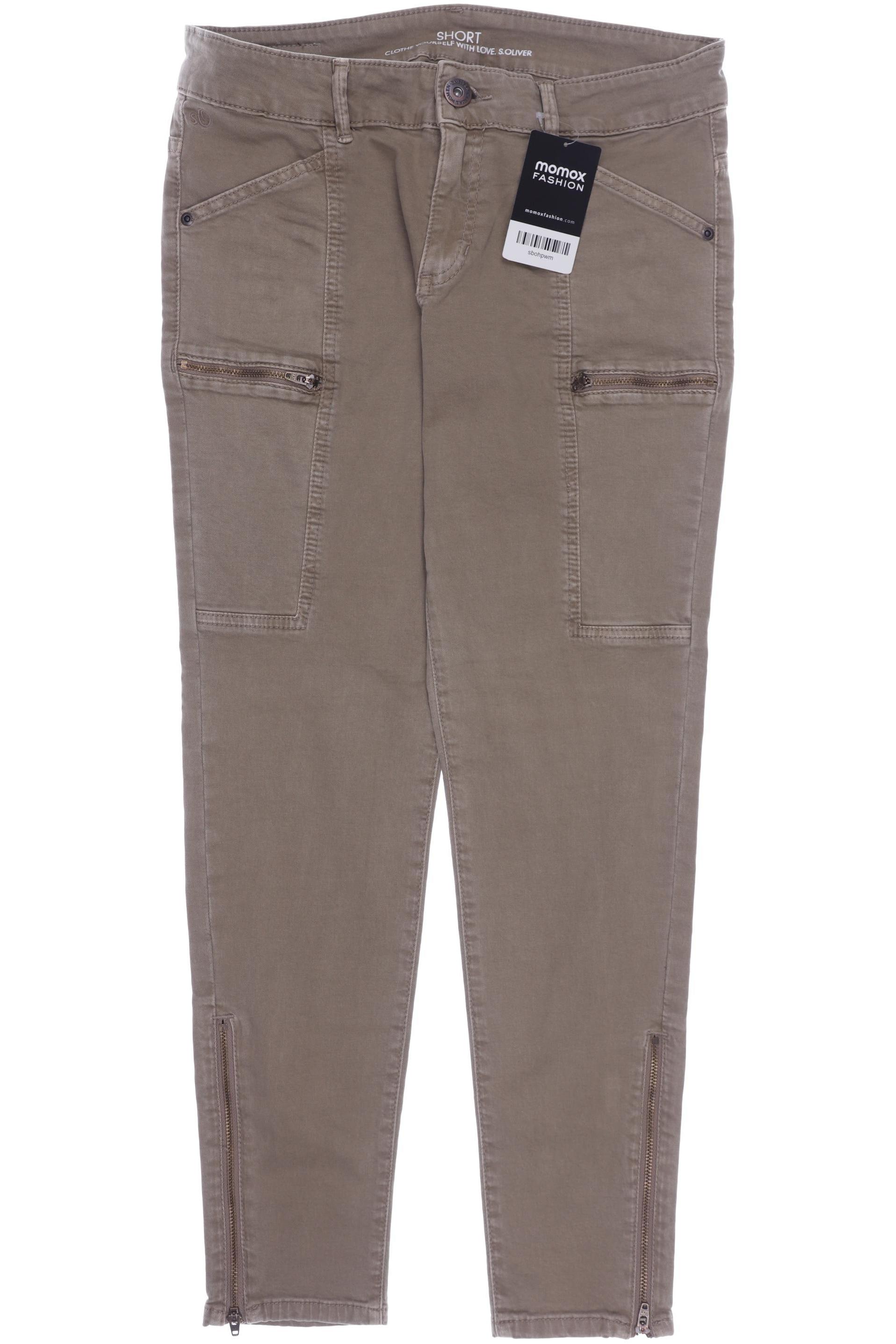 

s.Oliver Damen Jeans, beige