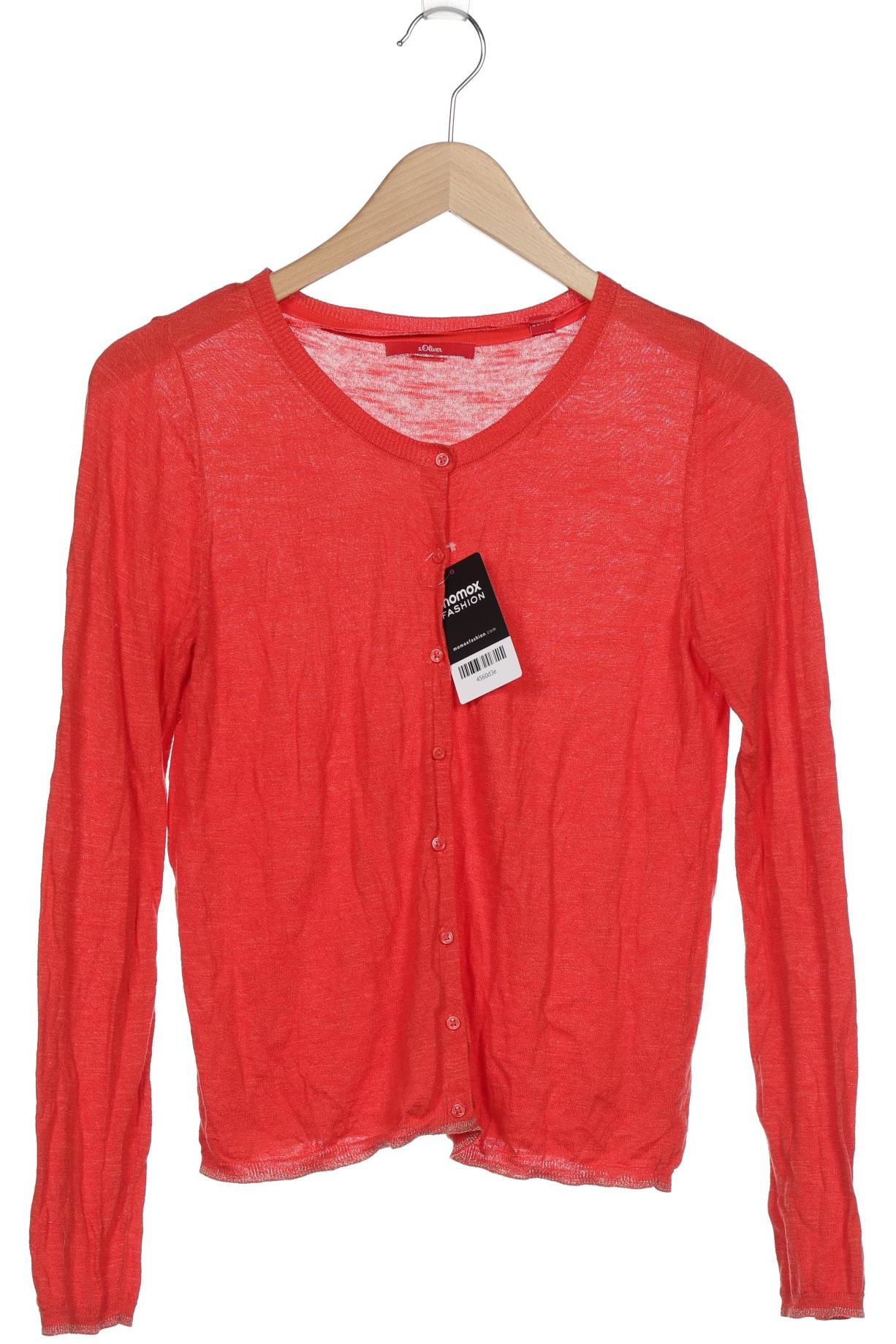 

s.Oliver Damen Strickjacke, rot, Gr. 36