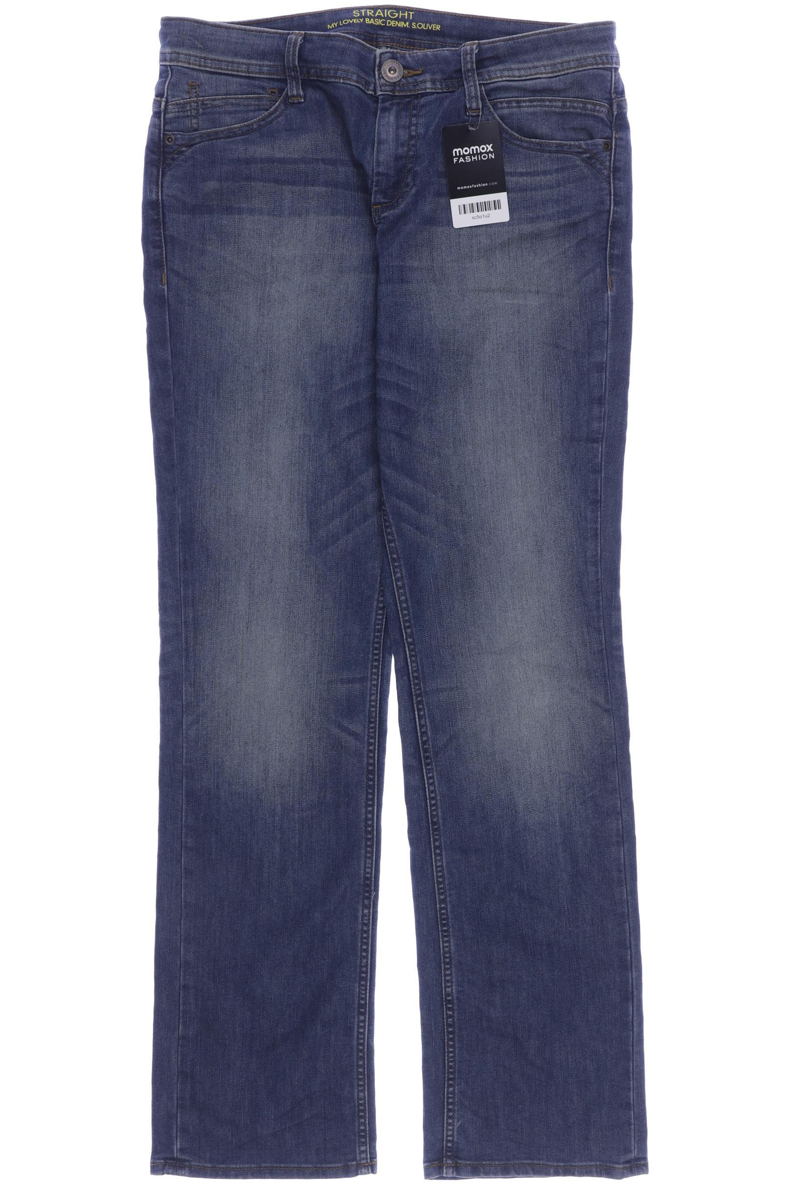 

s.Oliver Damen Jeans, blau