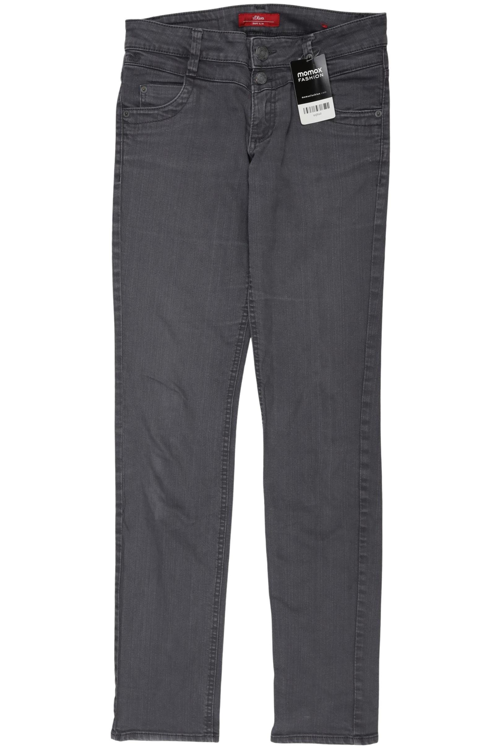 

s.Oliver Damen Jeans, grau, Gr. 28