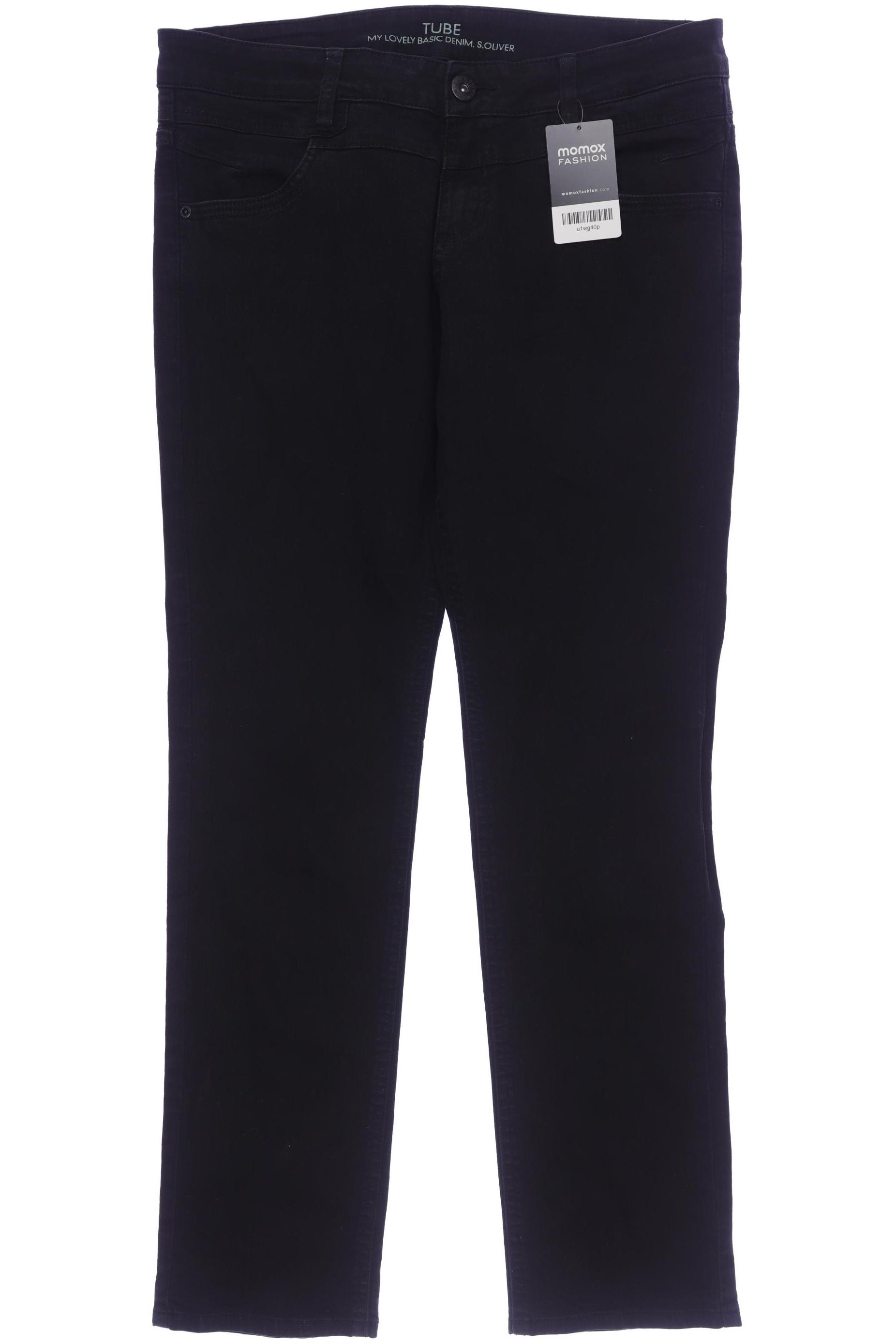

s.Oliver Damen Jeans, schwarz, Gr. 38