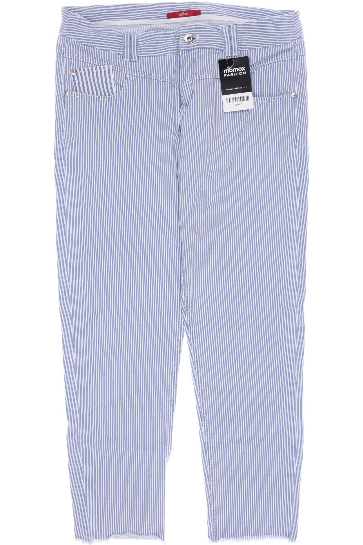 

s.Oliver Damen Stoffhose, blau, Gr. 40